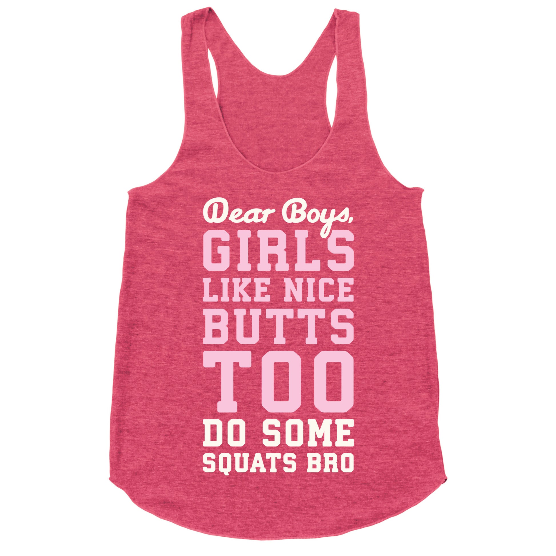 Do Some Squats Bro Racerback Tank