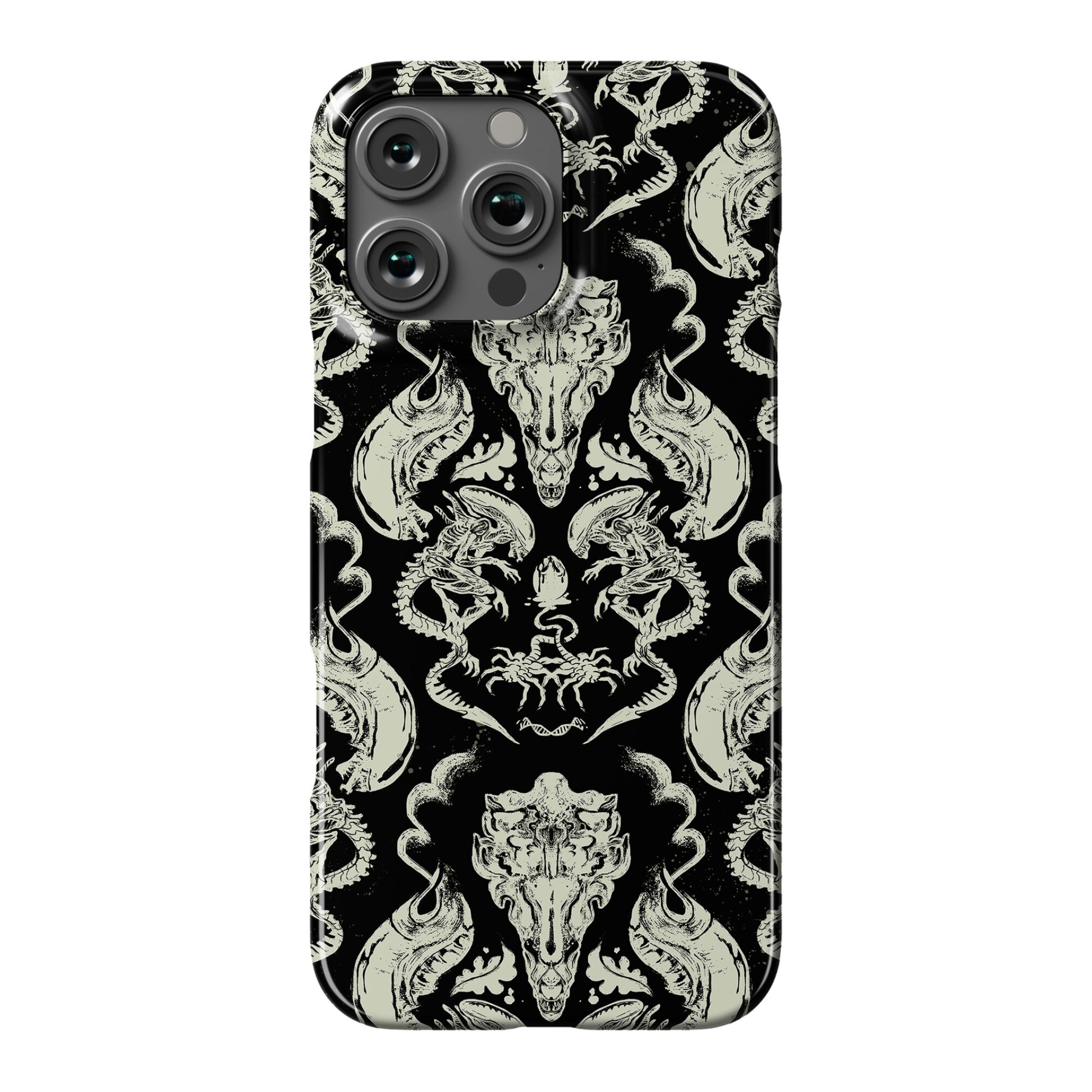 Alien Xenomorph Pattern Phone Case Phone Case