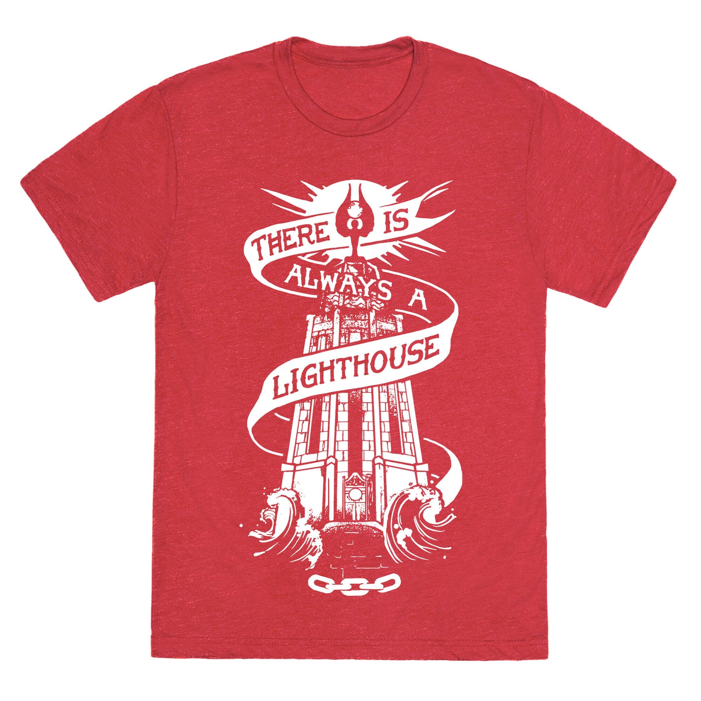 There Is Always A Lighthouse Unisex Triblend Tee