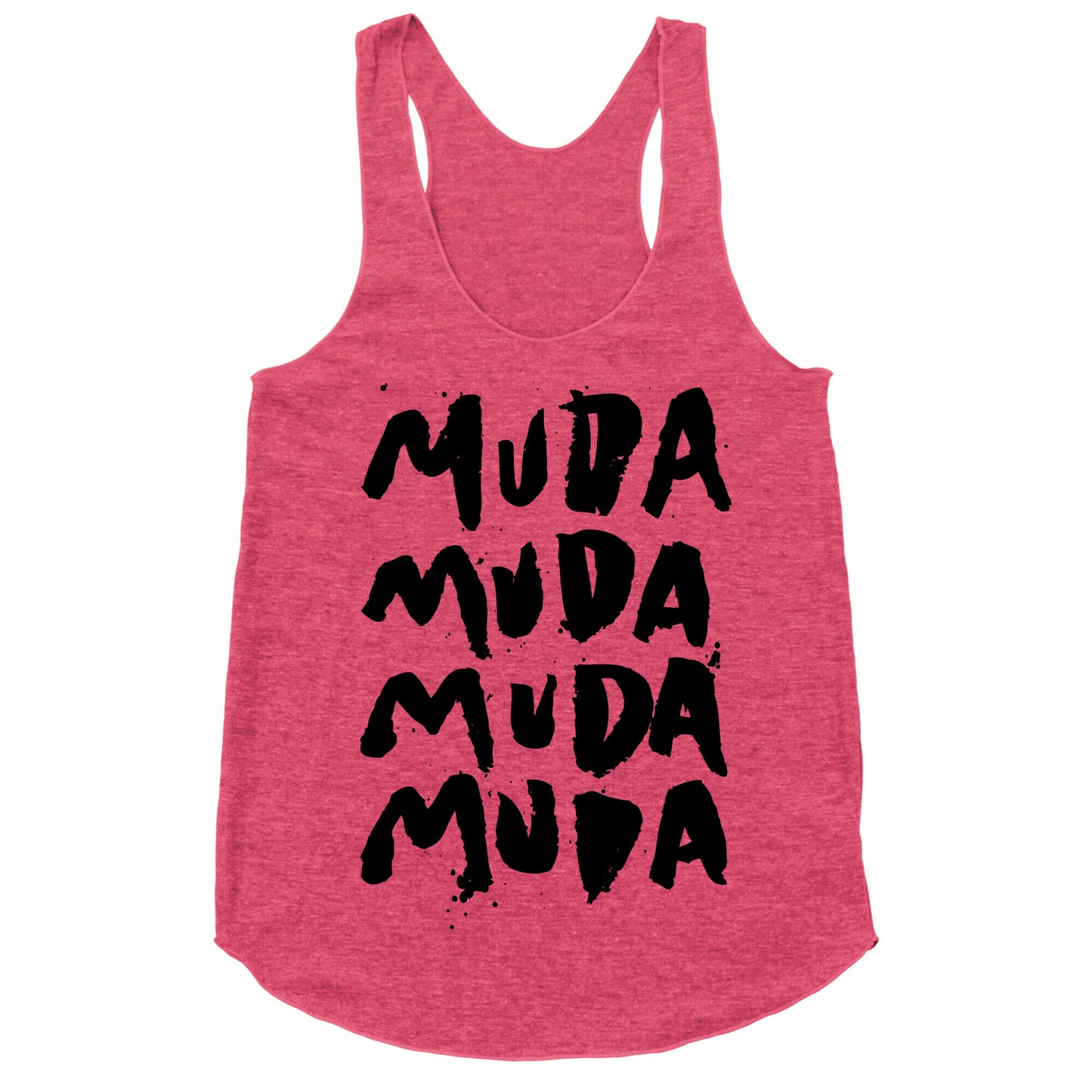 Muda Muda Muda Muda Racerback Tank
