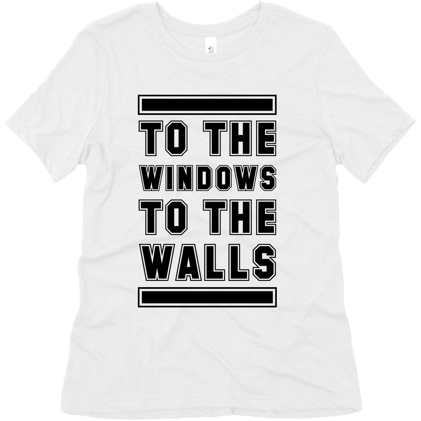 To the Window To the Wall Women's Triblend Tee