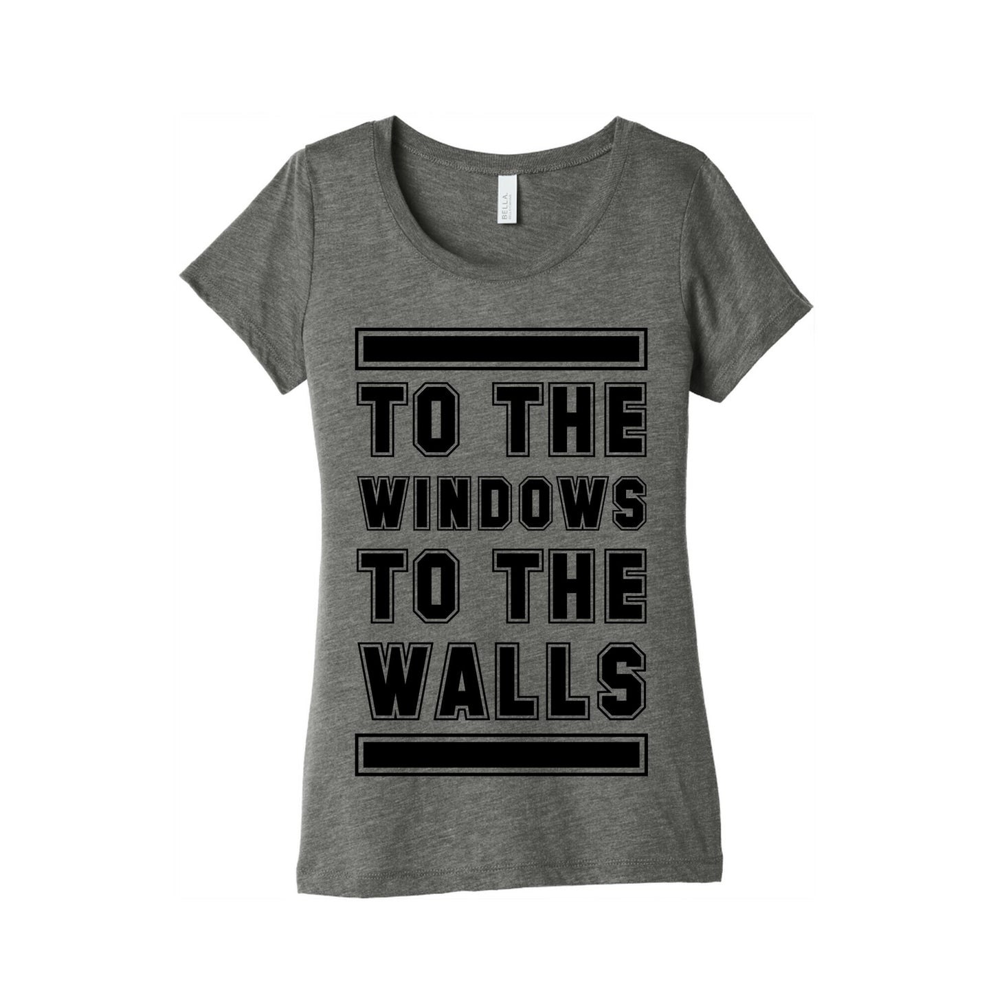 To the Window To the Wall Women's Triblend Tee