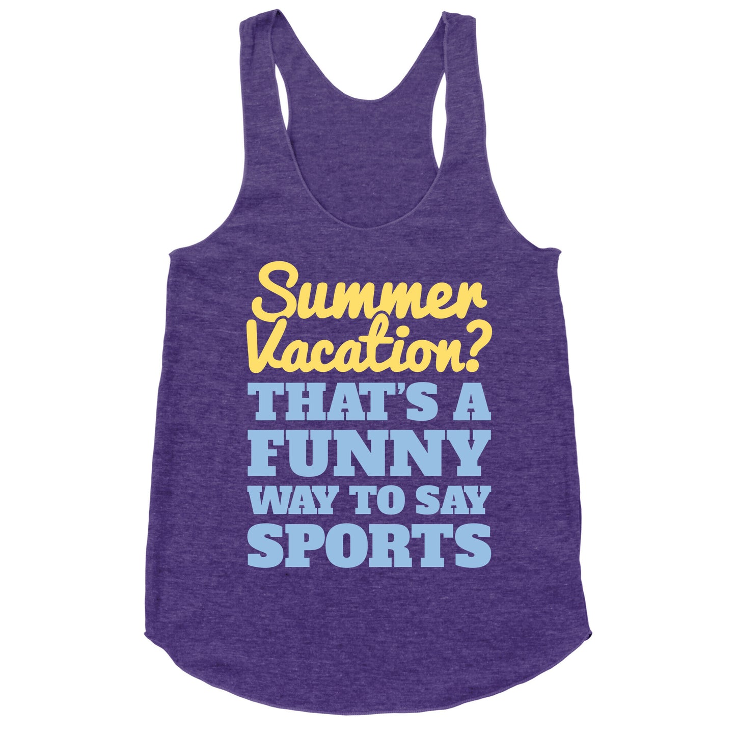 Summer Sports Racerback Tank