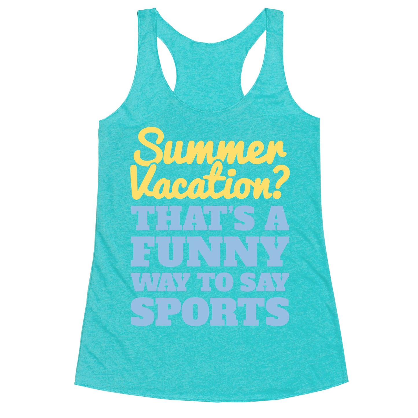 Summer Sports Racerback Tank