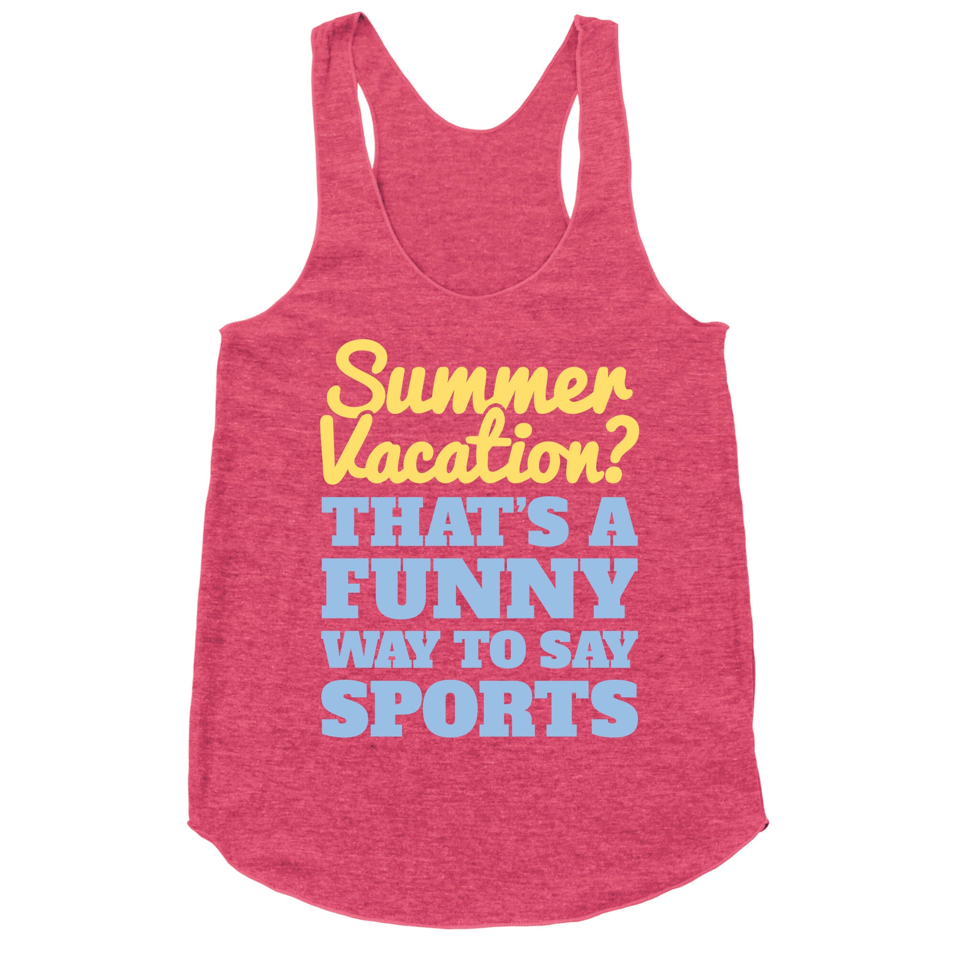 Summer Sports Racerback Tank