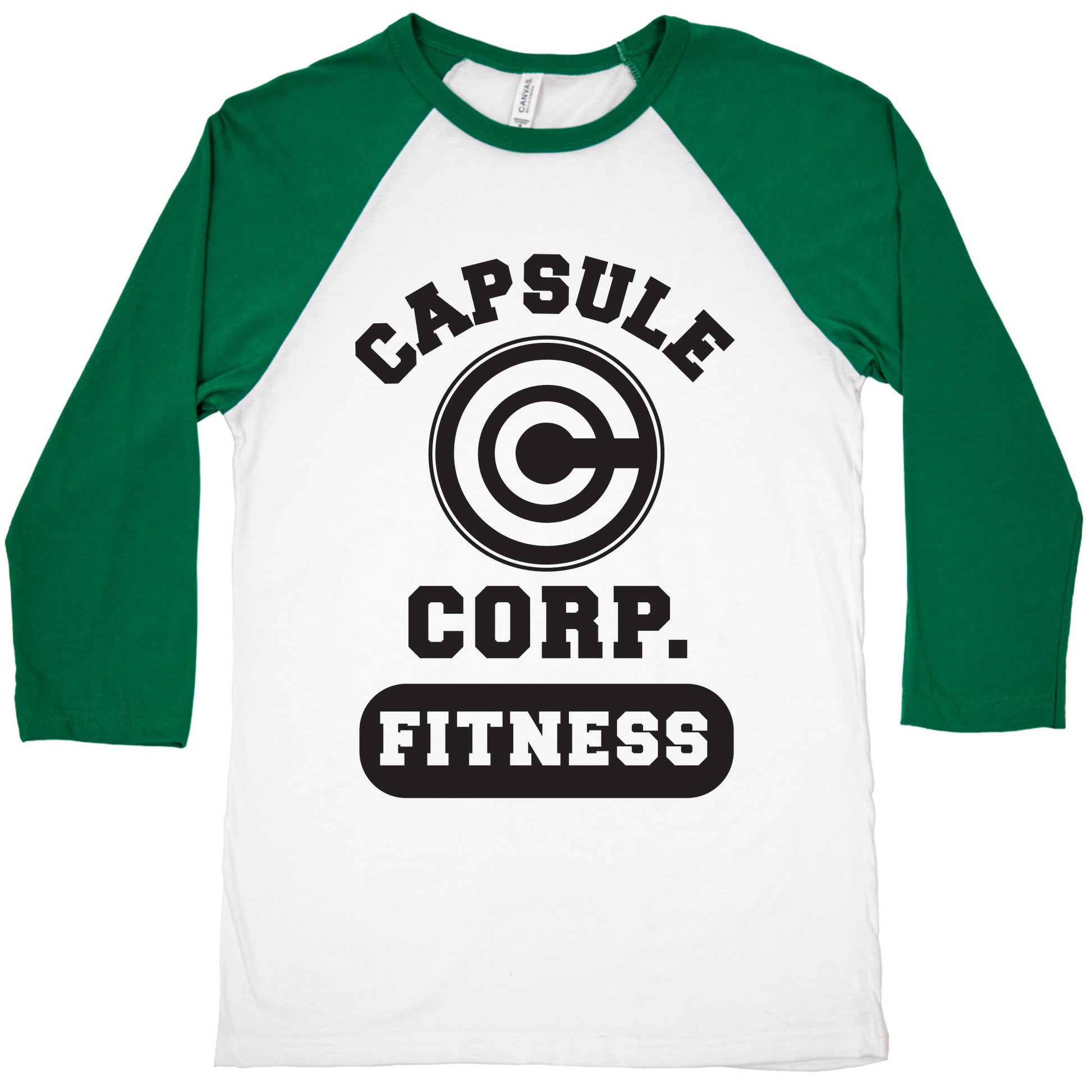 Capsule Corp. Fitness Baseball Tee