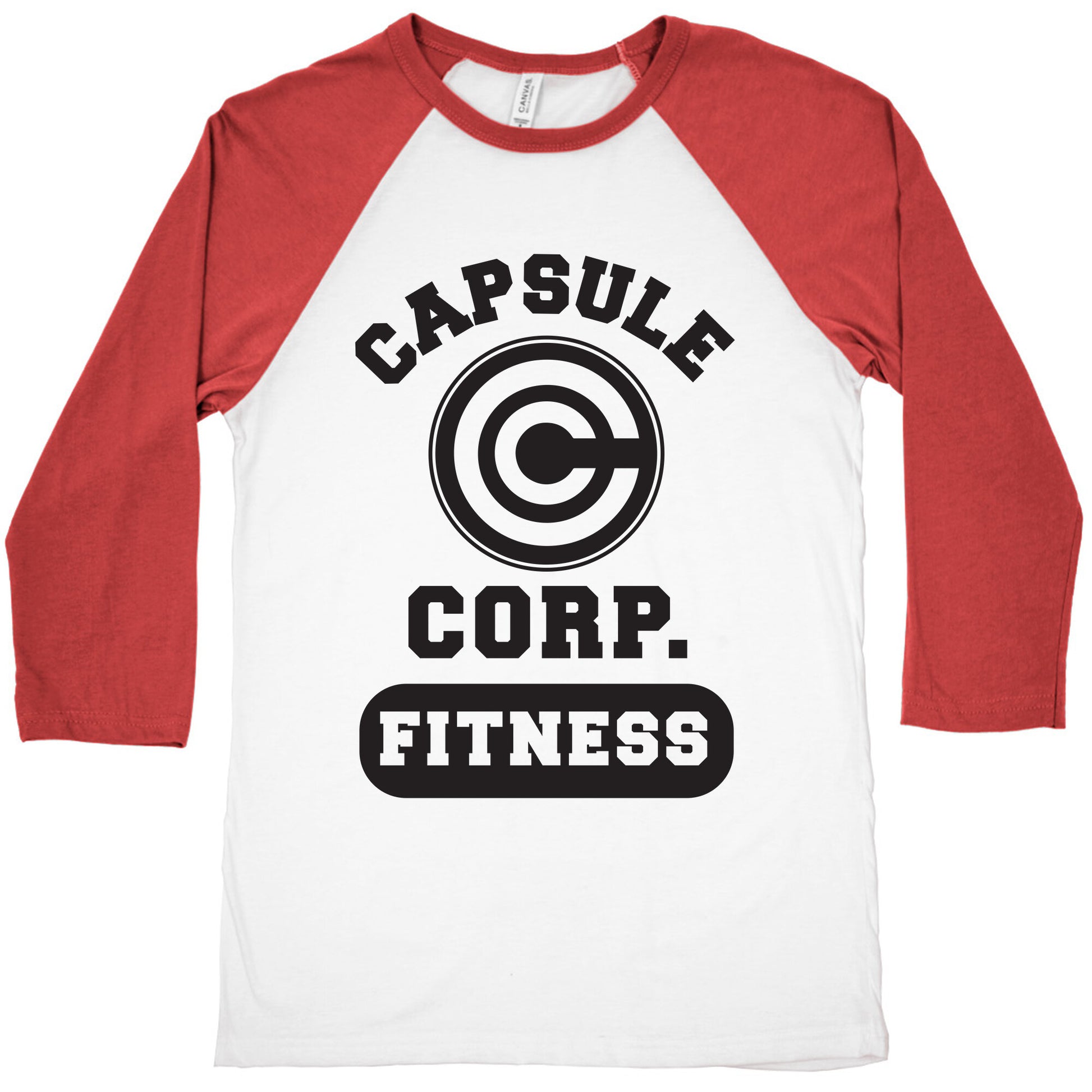 Capsule Corp. Fitness Baseball Tee