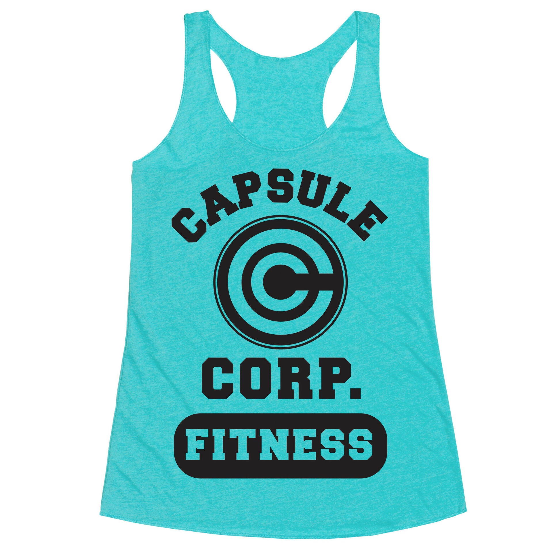 Capsule Corp. Fitness Racerback Tank