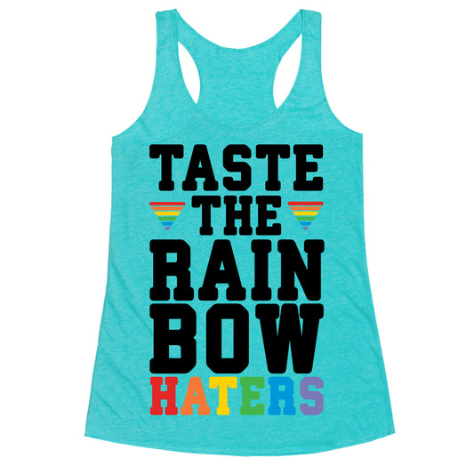 Taste The Rainbow Racerback Tank