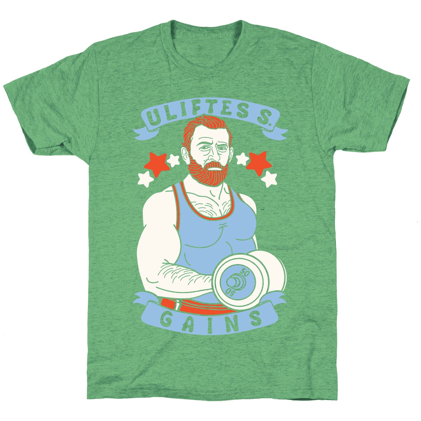 Uliftes S. Gains Unisex Triblend Tee