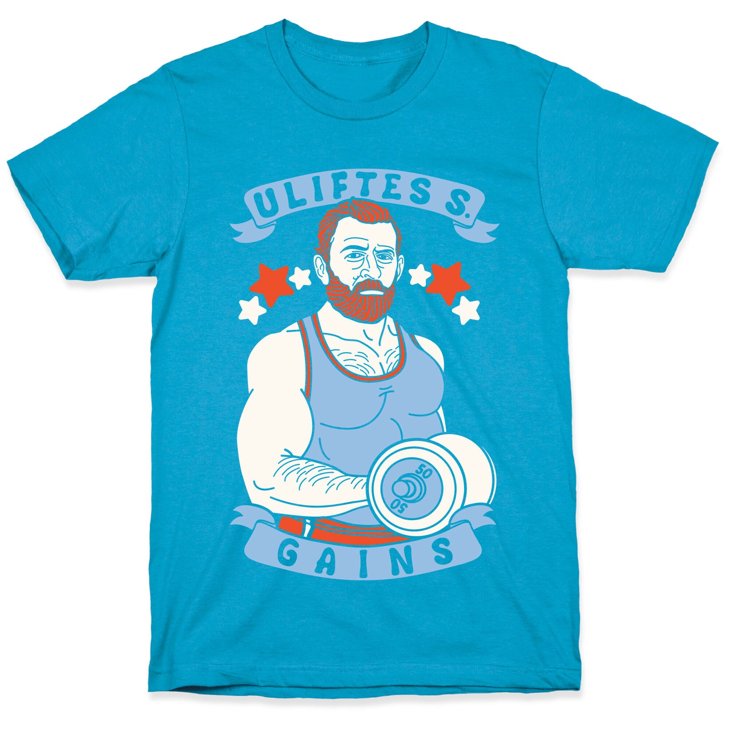 Uliftes S. Gains Unisex Triblend Tee