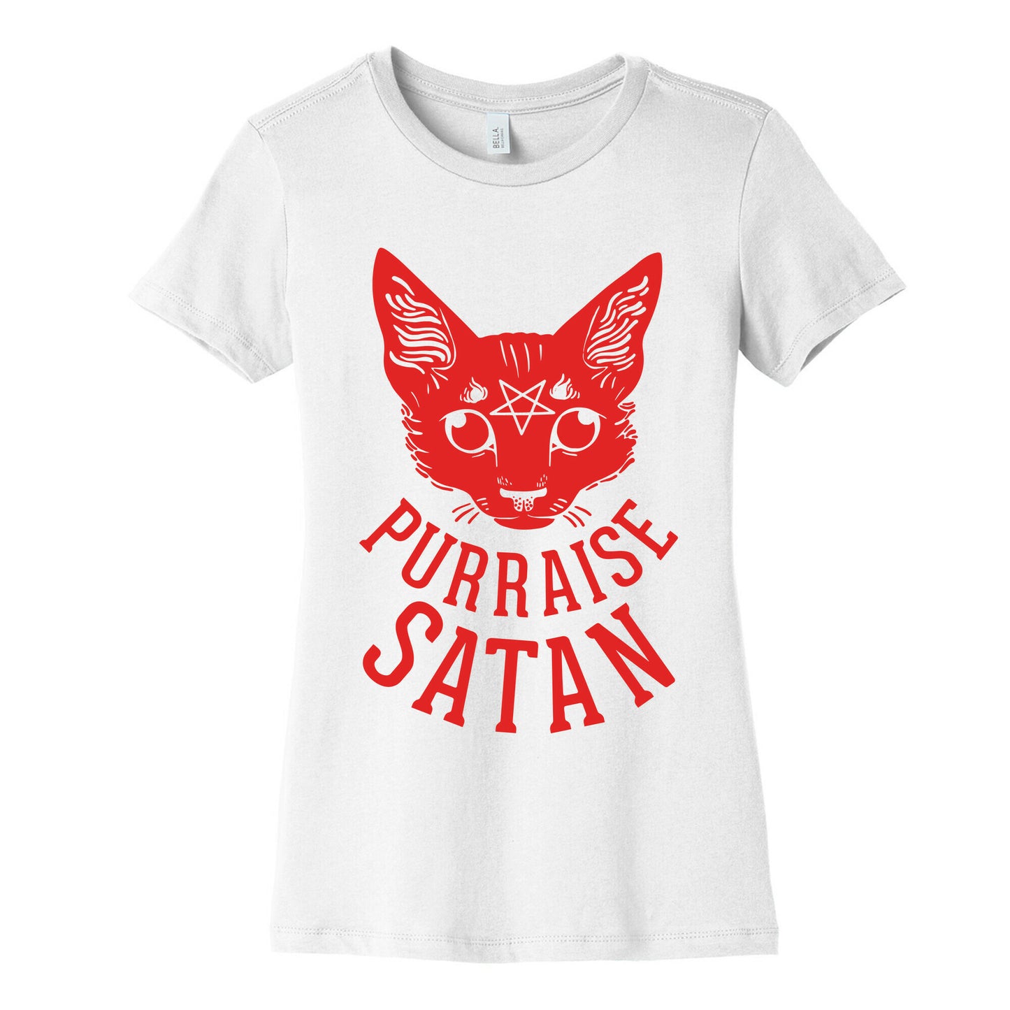 Purraise Satan Women's Cotton Tee