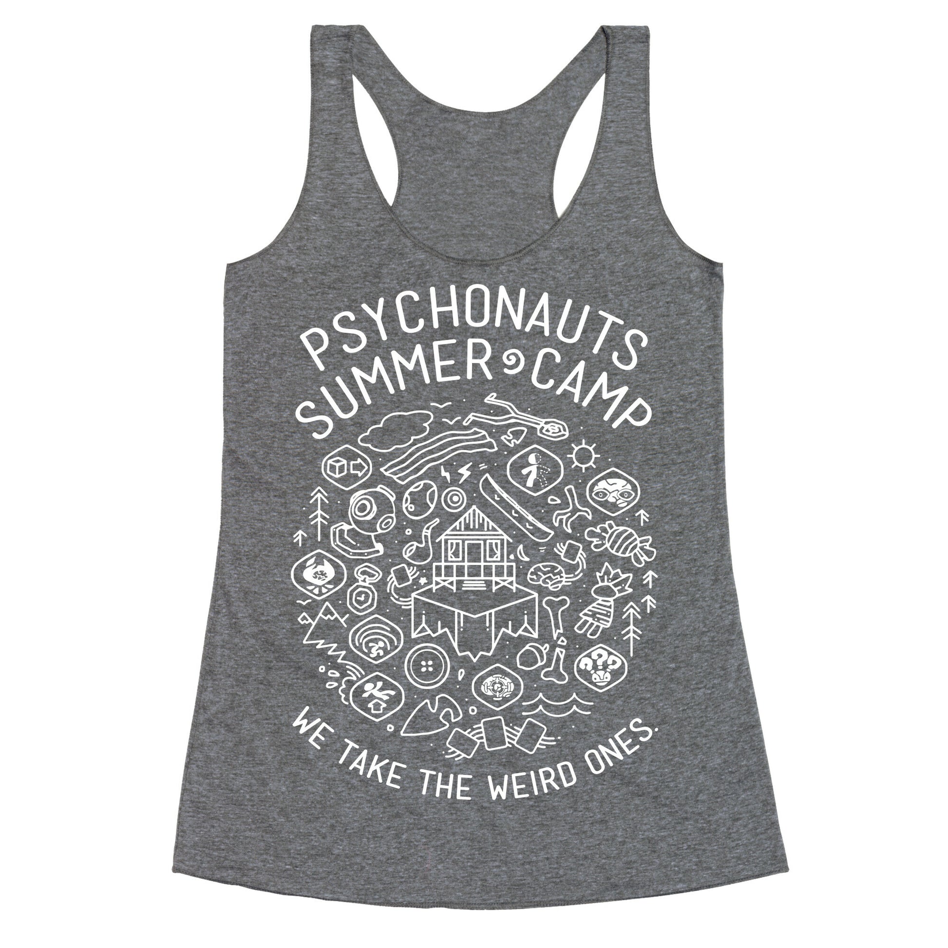 Psychonauts Summer Camp Racerback Tank
