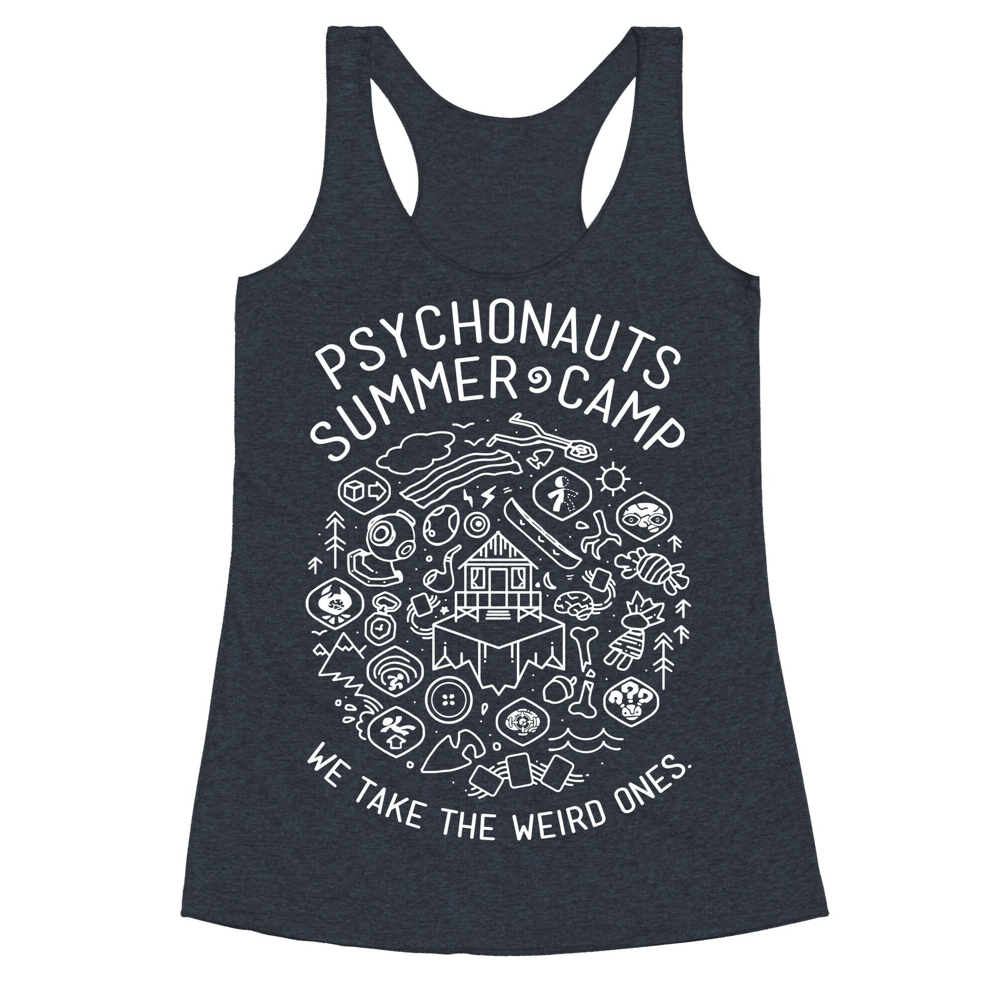 Psychonauts Summer Camp Racerback Tank