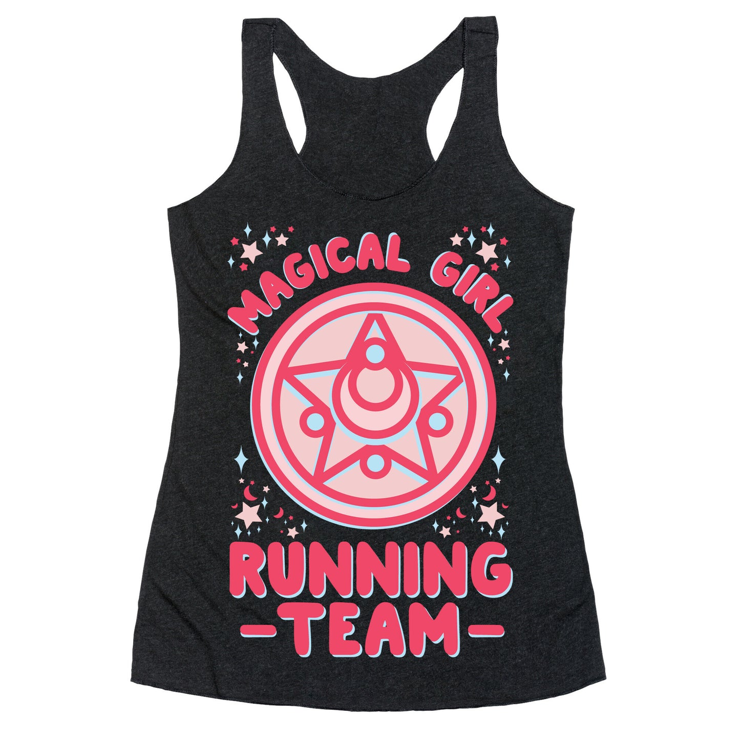 Magical Girl Running Team Racerback Tank