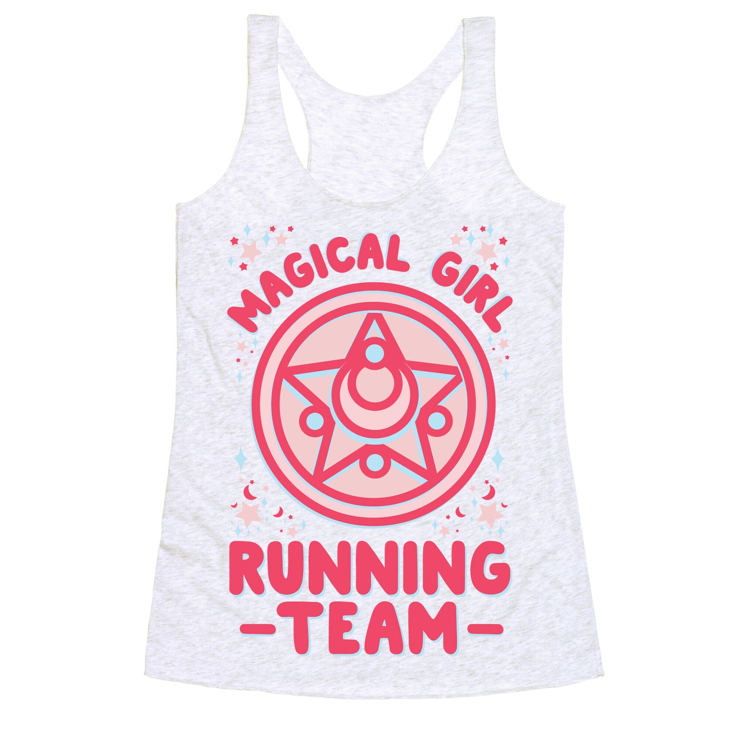 Magical Girl Running Team Racerback Tank