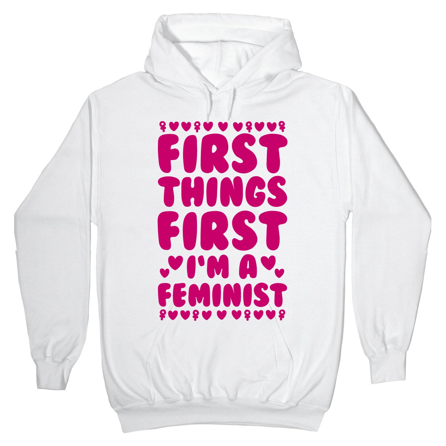 Fancy Feminist Hoodie