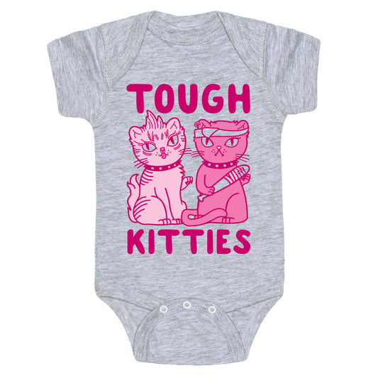 Tough Kitties Baby One Piece