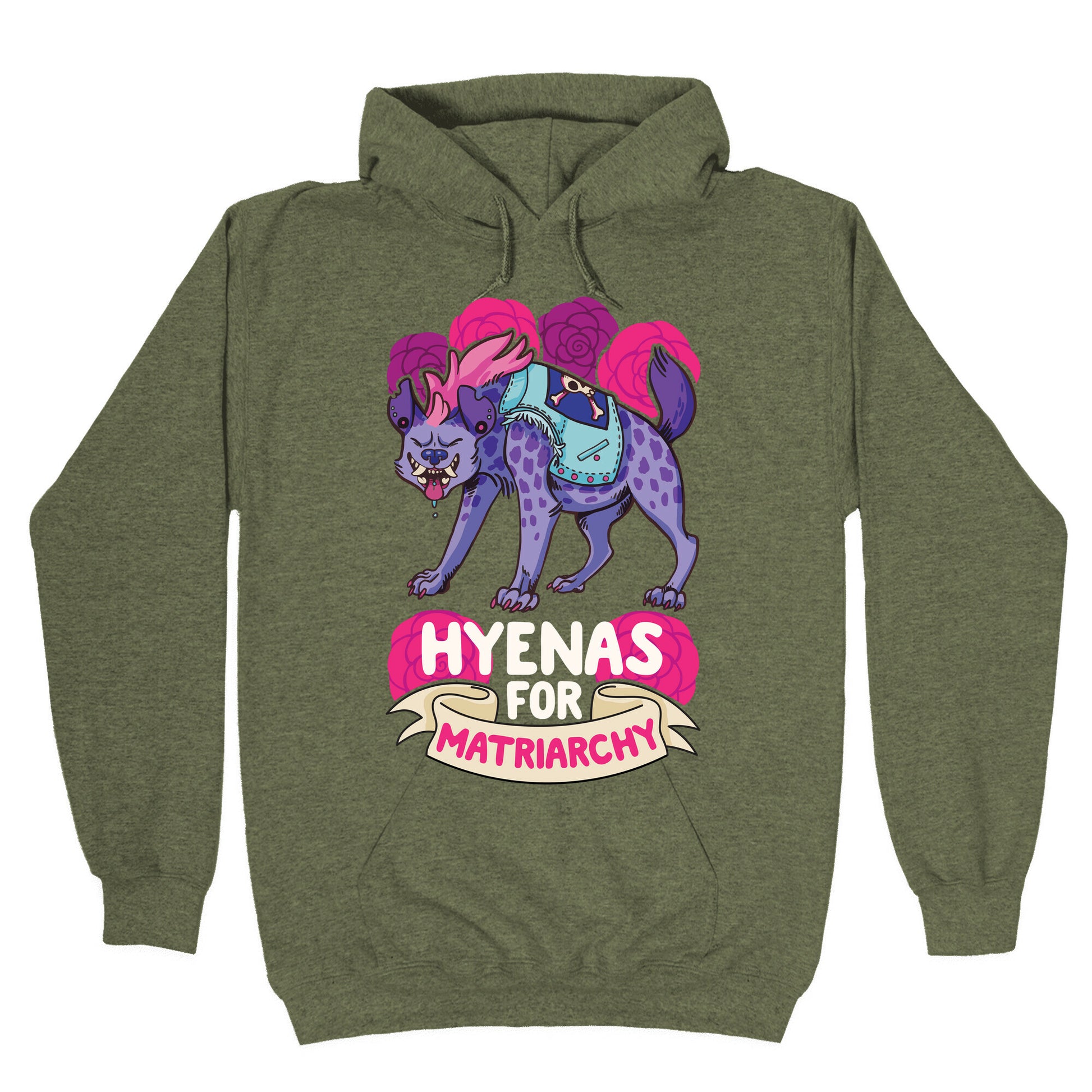 Hyenas For Matriarchy Hoodie