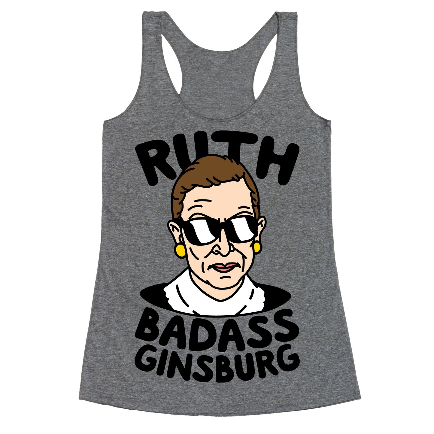 Ruth Badass Ginsburg Racerback Tank