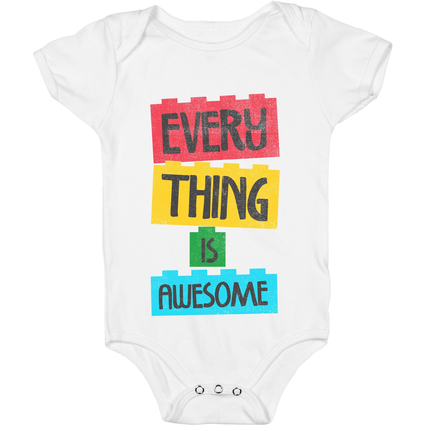 Everything is Awesome Baby One Piece