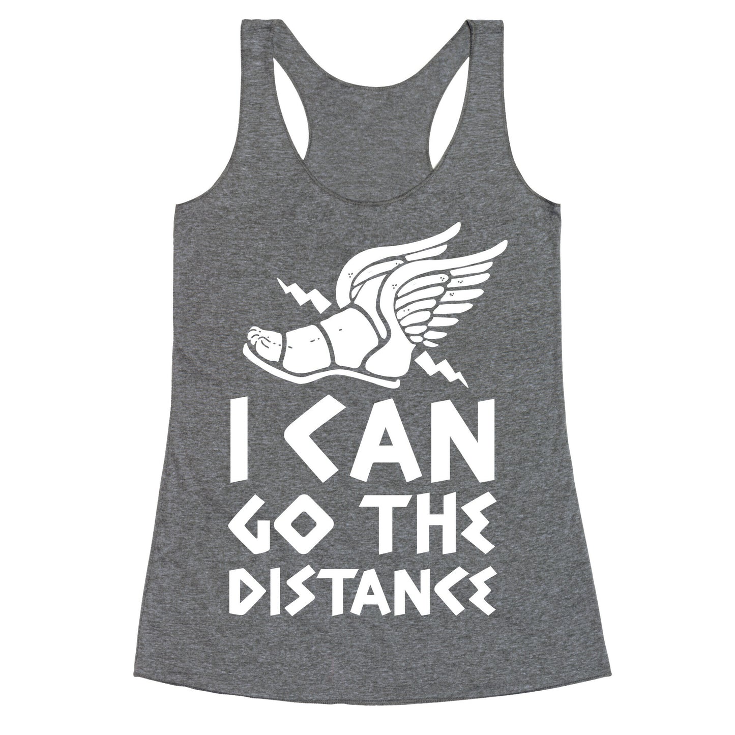I Can Go The Distance Racerback Tank