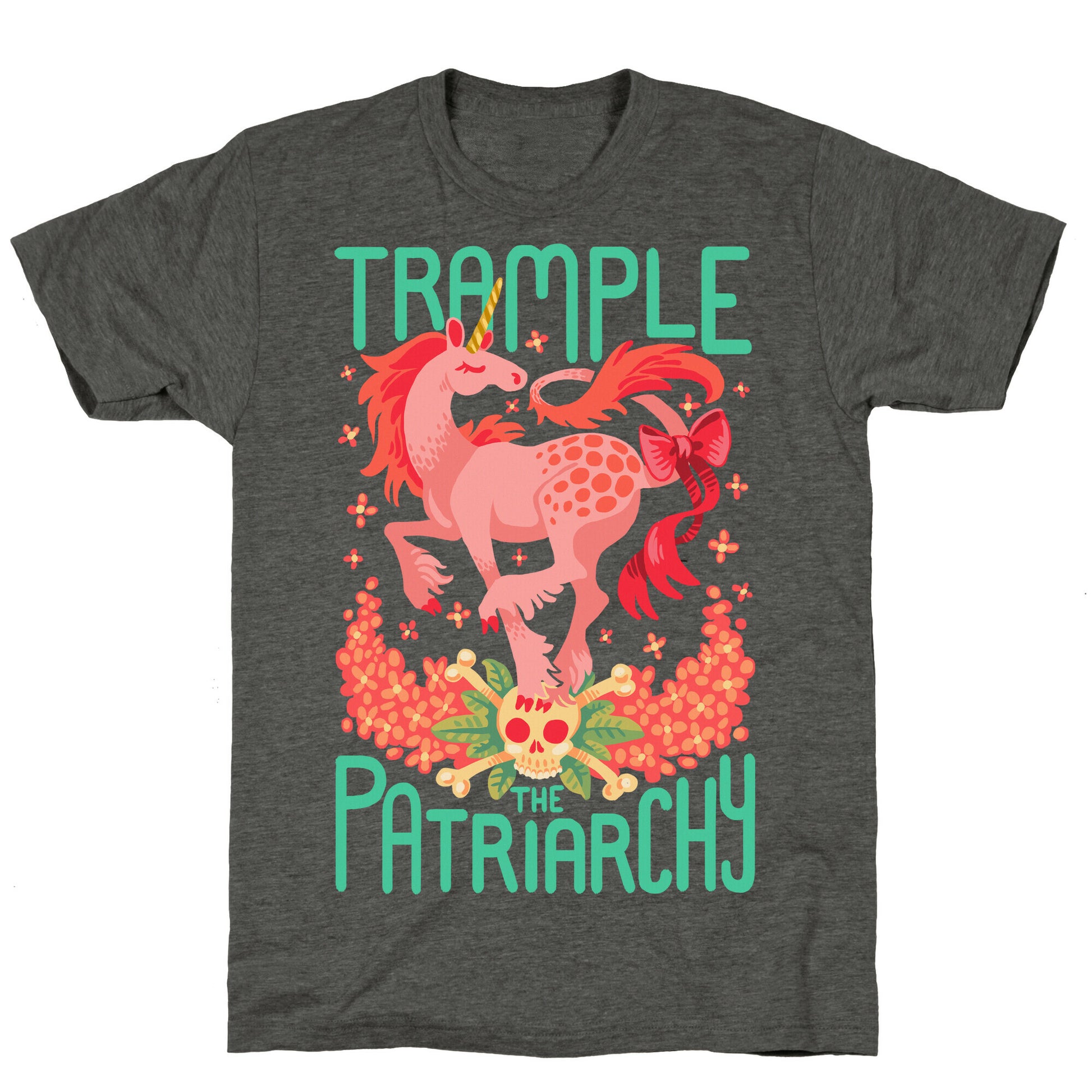 Trample The Patriarchy Unisex Triblend Tee