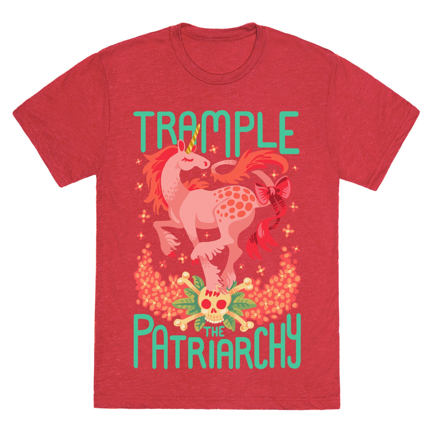 Trample The Patriarchy Unisex Triblend Tee