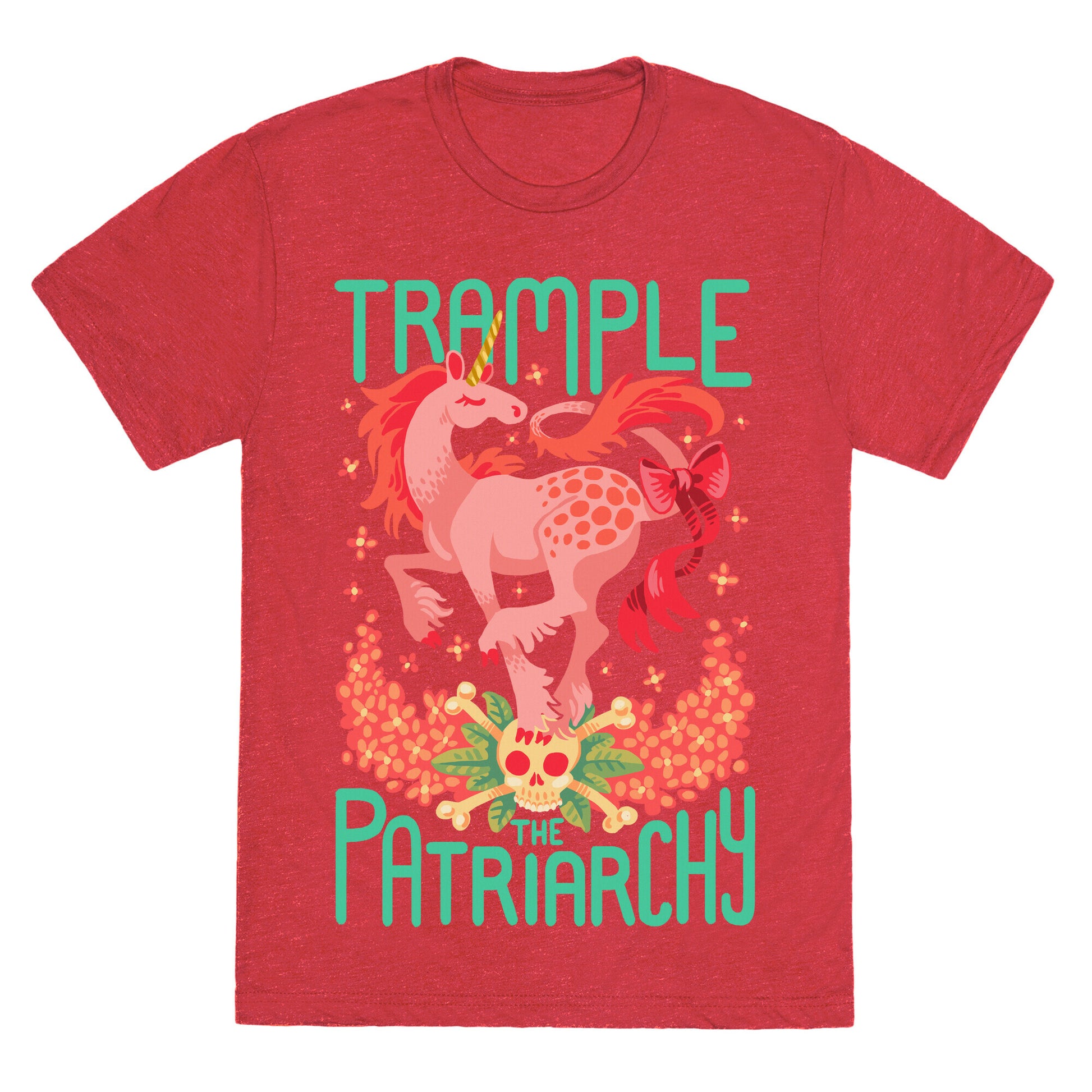 Trample The Patriarchy Unisex Triblend Tee
