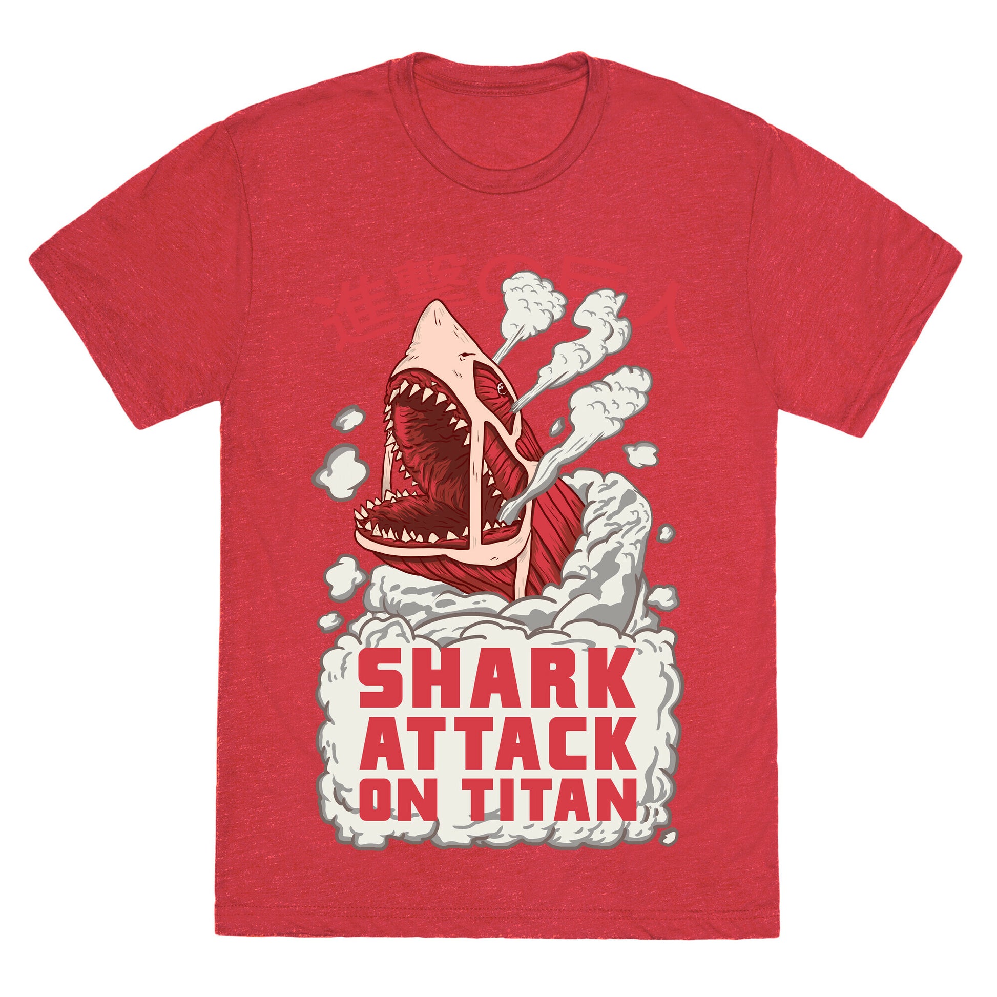 Shark Attack On Titan Unisex Triblend Tee