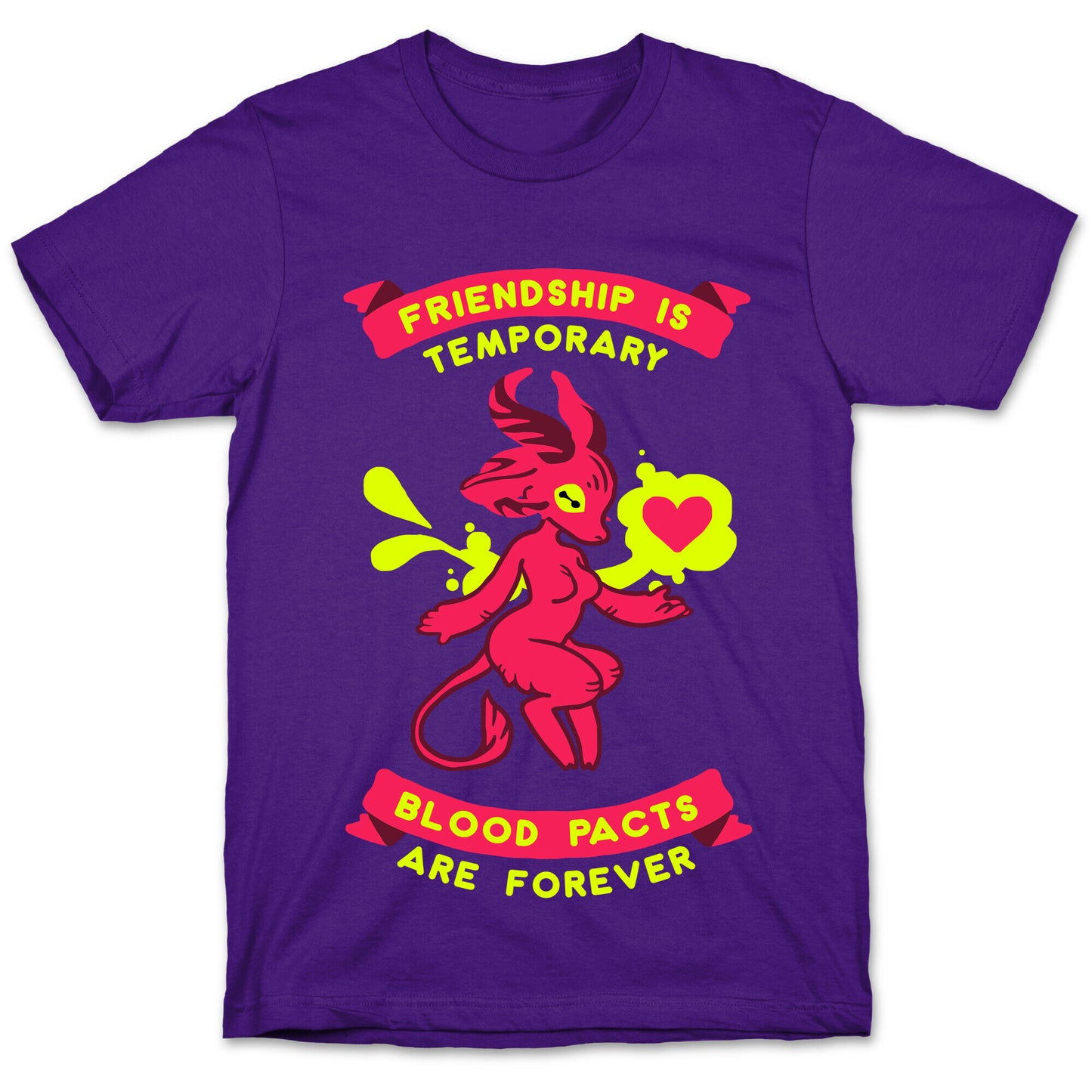 Friendship is Temporary Blood Pacts Are Forever T-Shirt