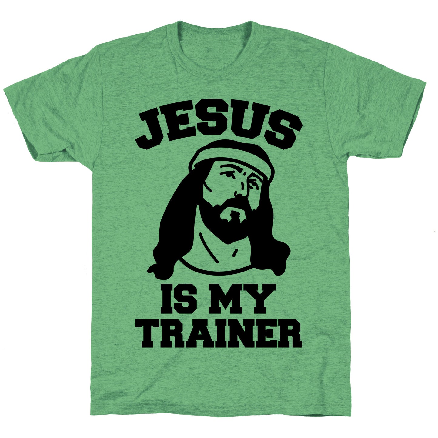 Jesus Is My Trainer Unisex Triblend Tee