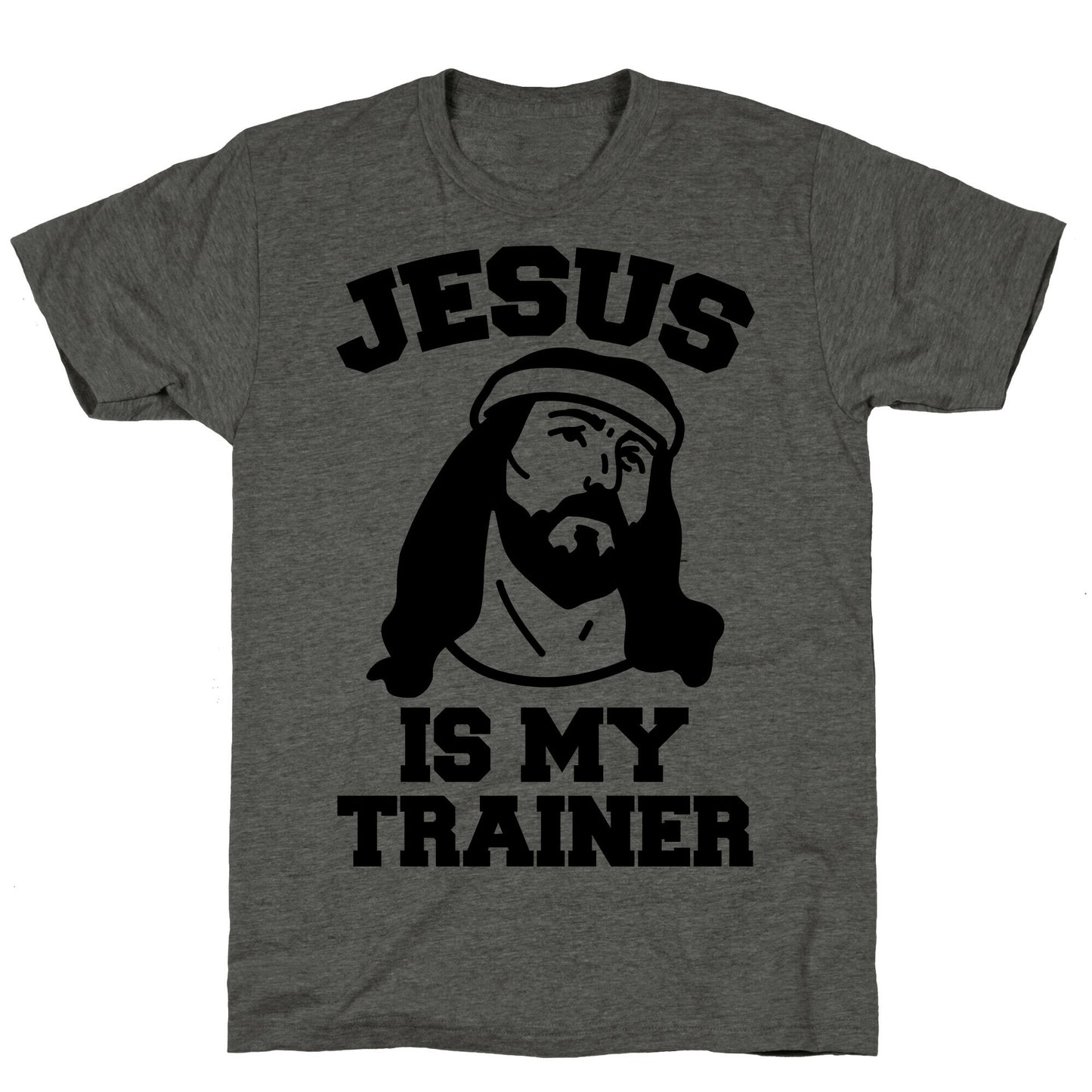 Jesus Is My Trainer Unisex Triblend Tee