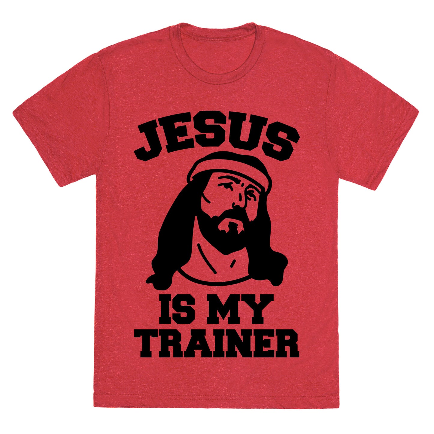 Jesus Is My Trainer Unisex Triblend Tee