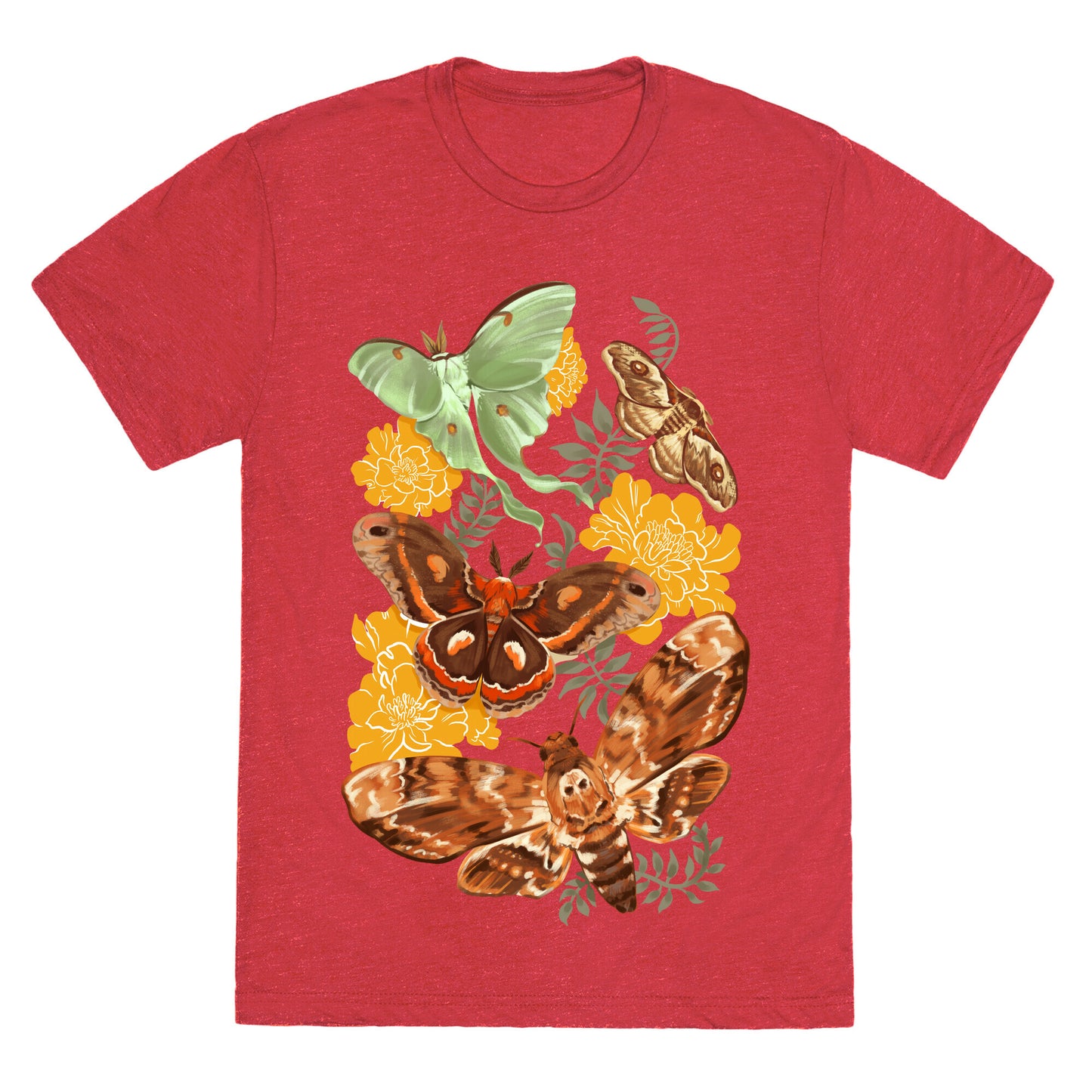 Moths & Marigolds Unisex Triblend Tee
