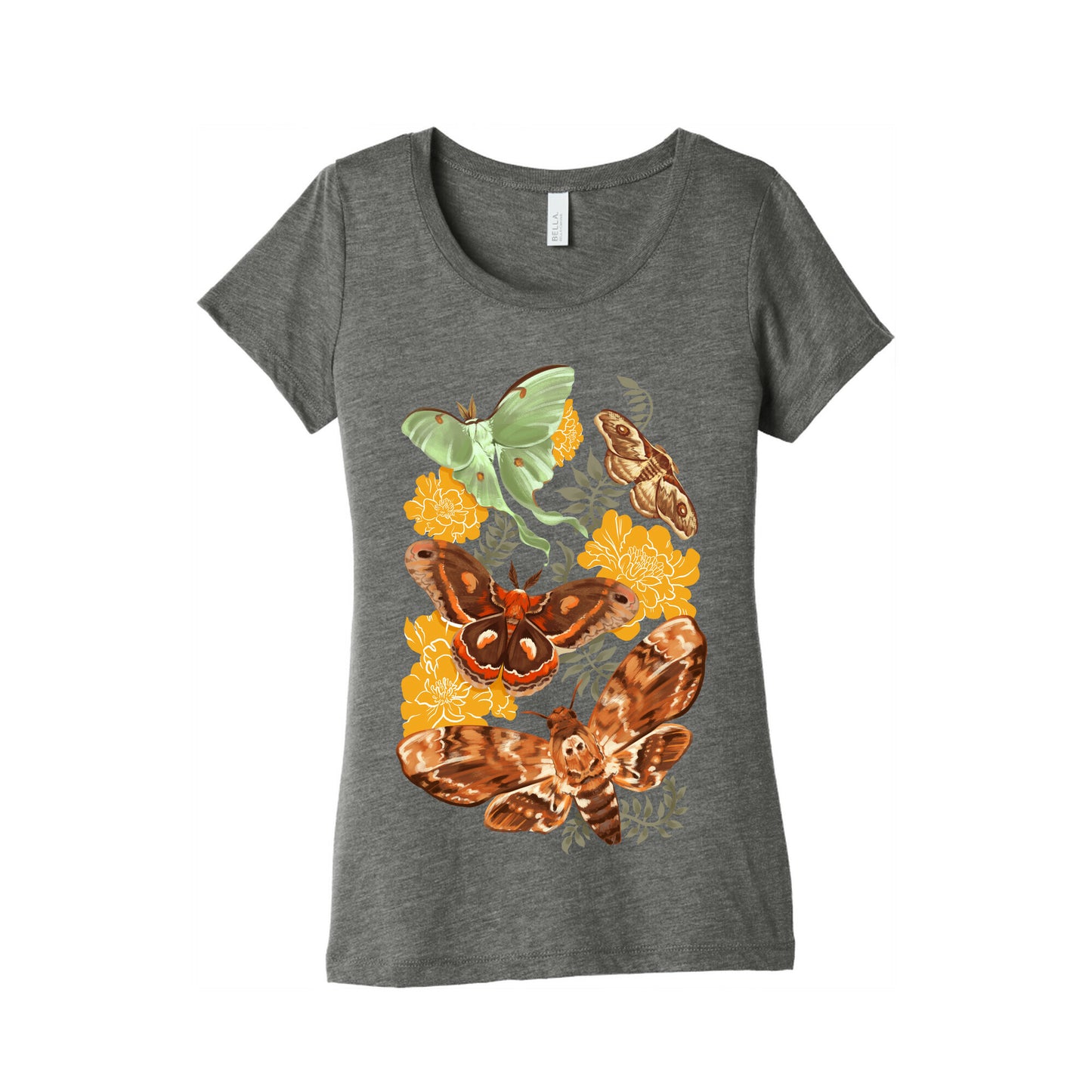 Moths & Marigolds Women's Triblend Tee