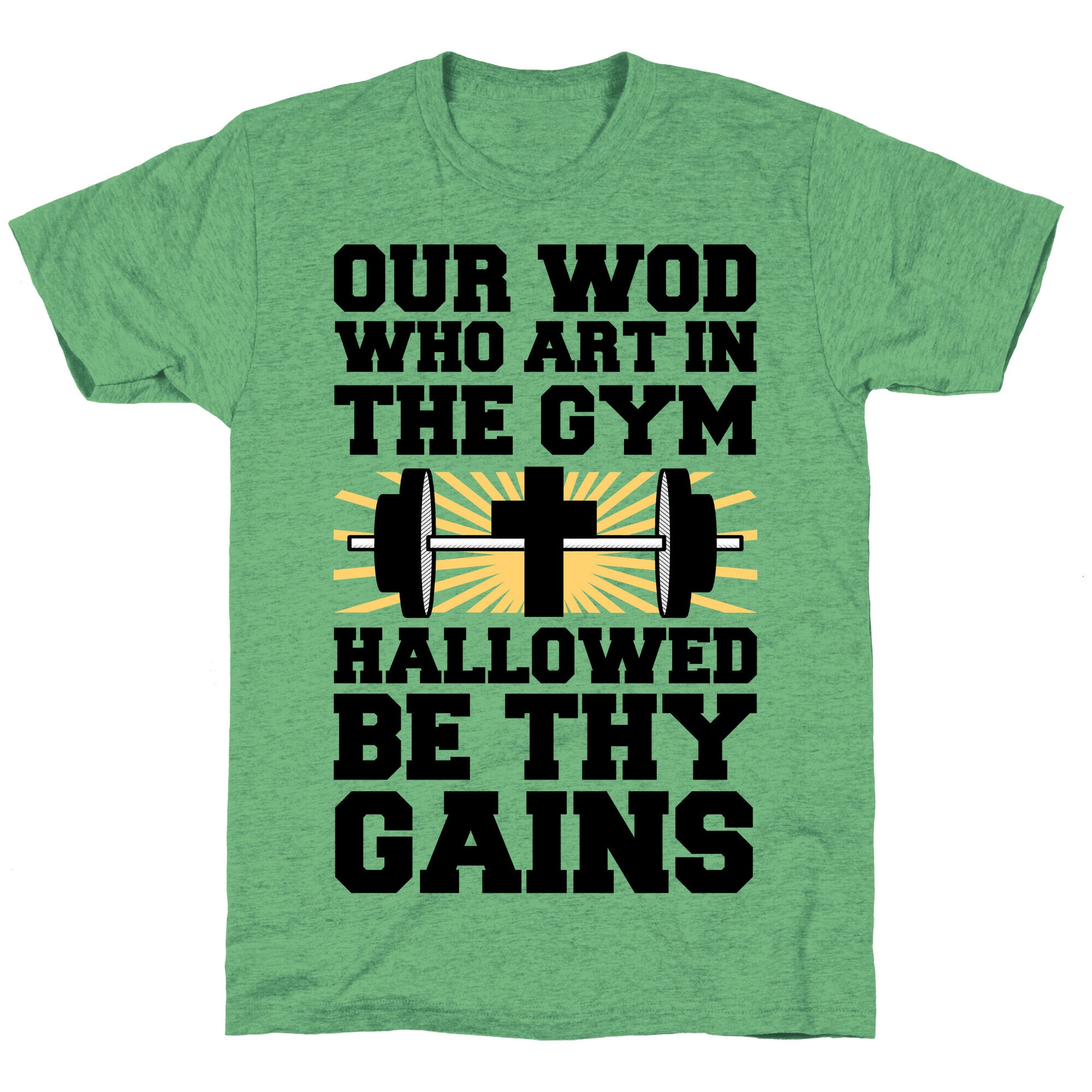 The Fitness Prayer Unisex Triblend Tee