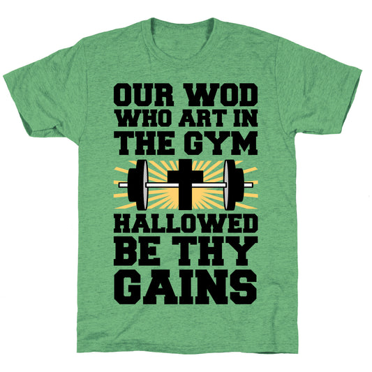 The Fitness Prayer Unisex Triblend Tee