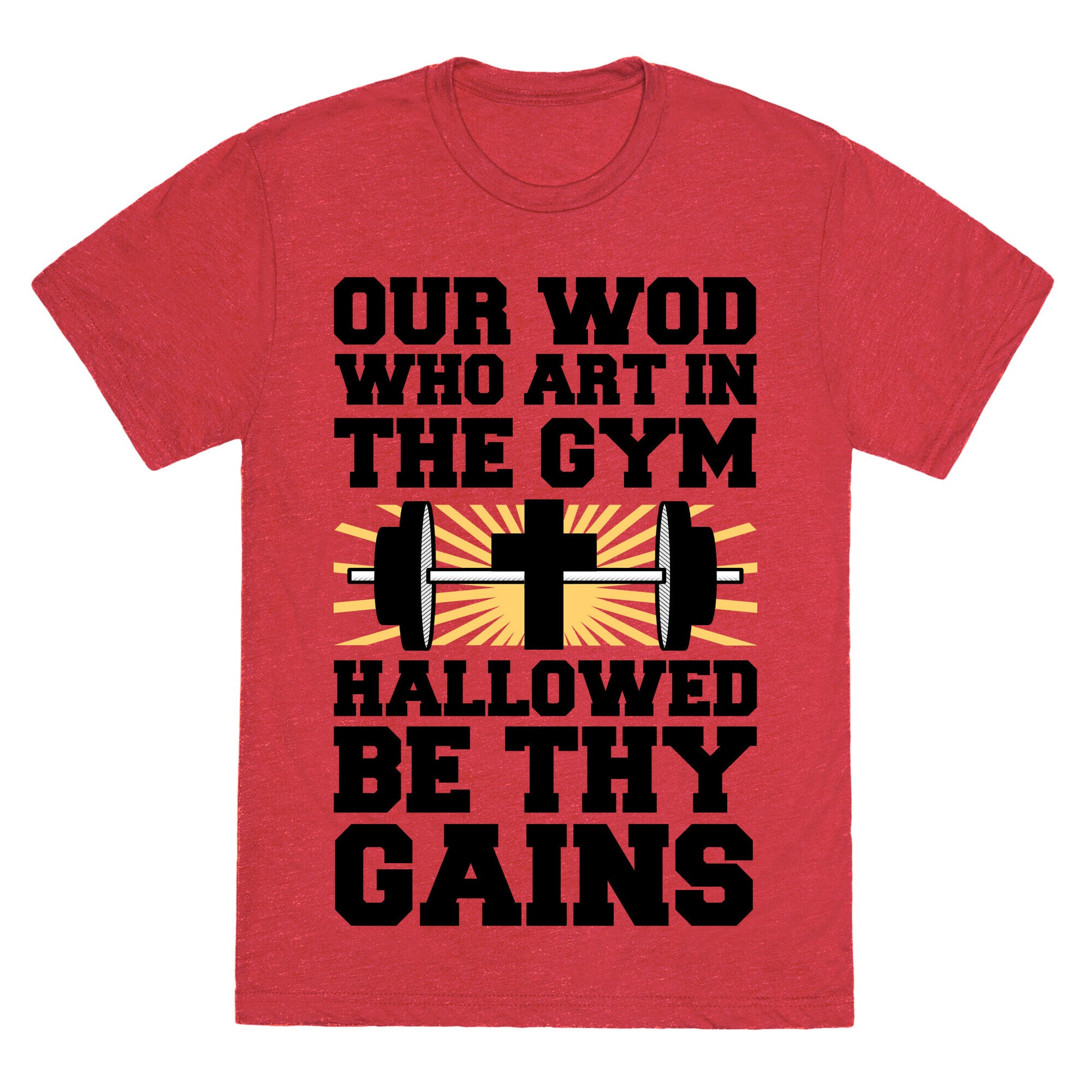 The Fitness Prayer Unisex Triblend Tee