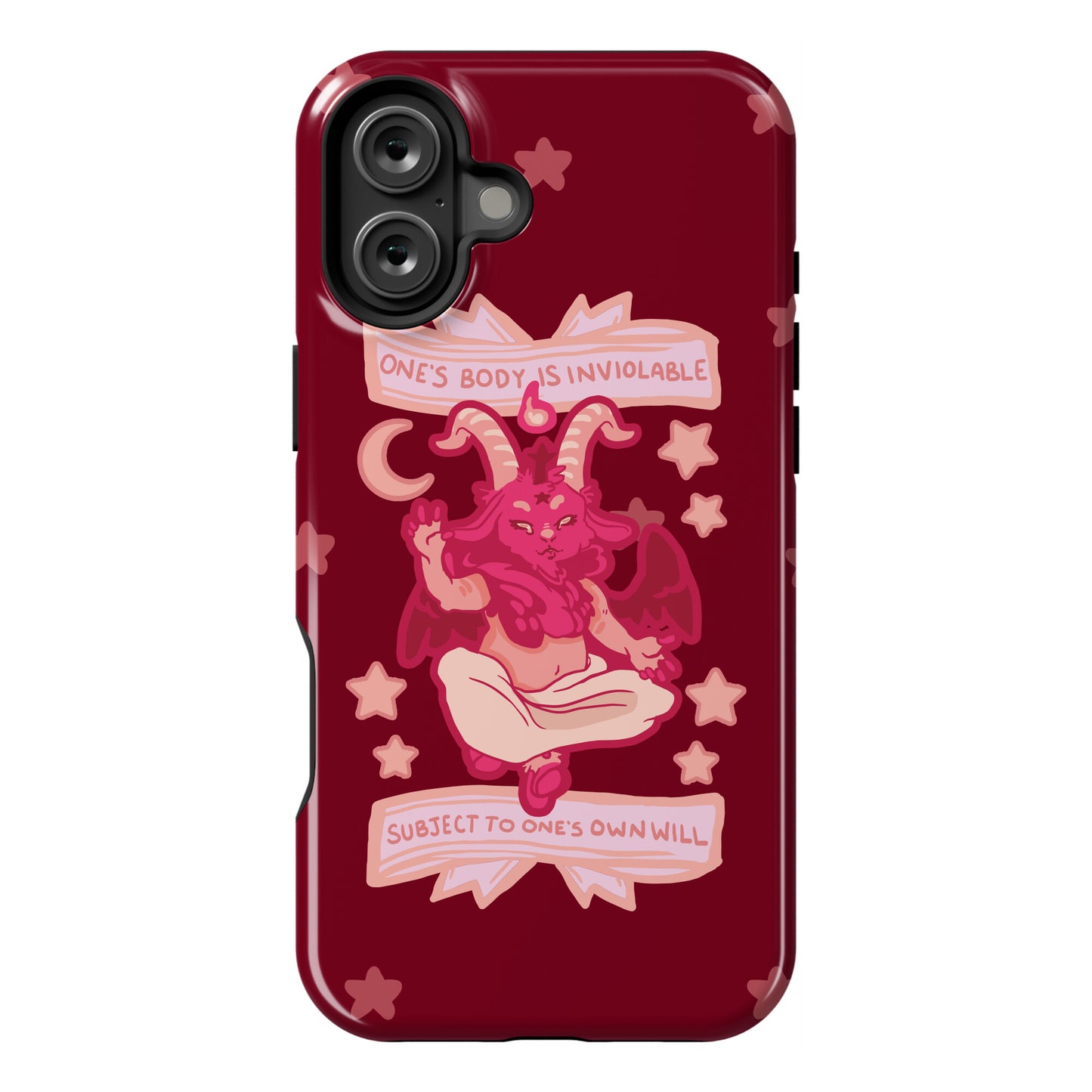 One's Body Is Inviolable Subject To One's Own Will Phone Case