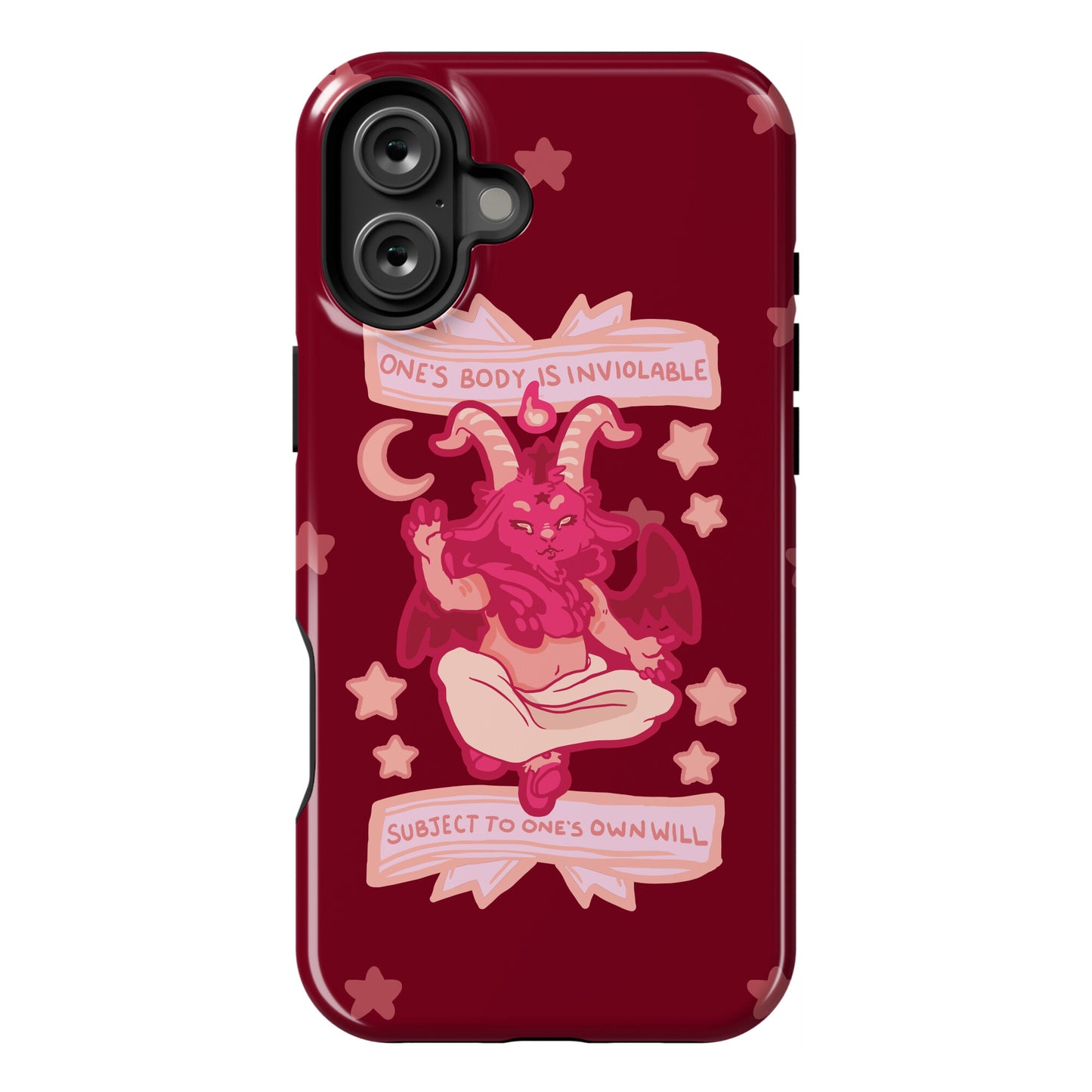 One's Body Is Inviolable Subject To One's Own Will Phone Case