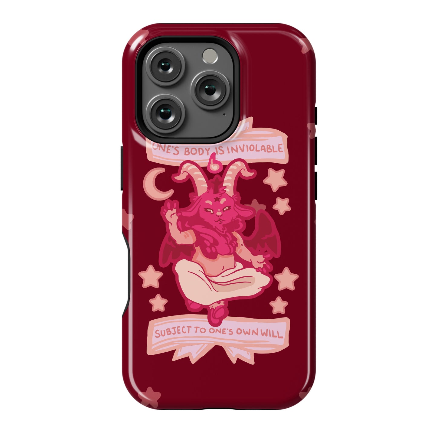 One's Body Is Inviolable Subject To One's Own Will Phone Case