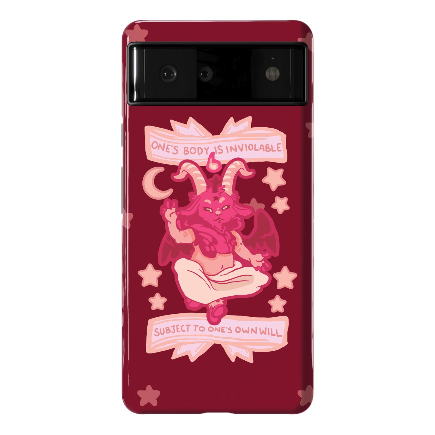 One's Body Is Inviolable Subject To One's Own Will Phone Case