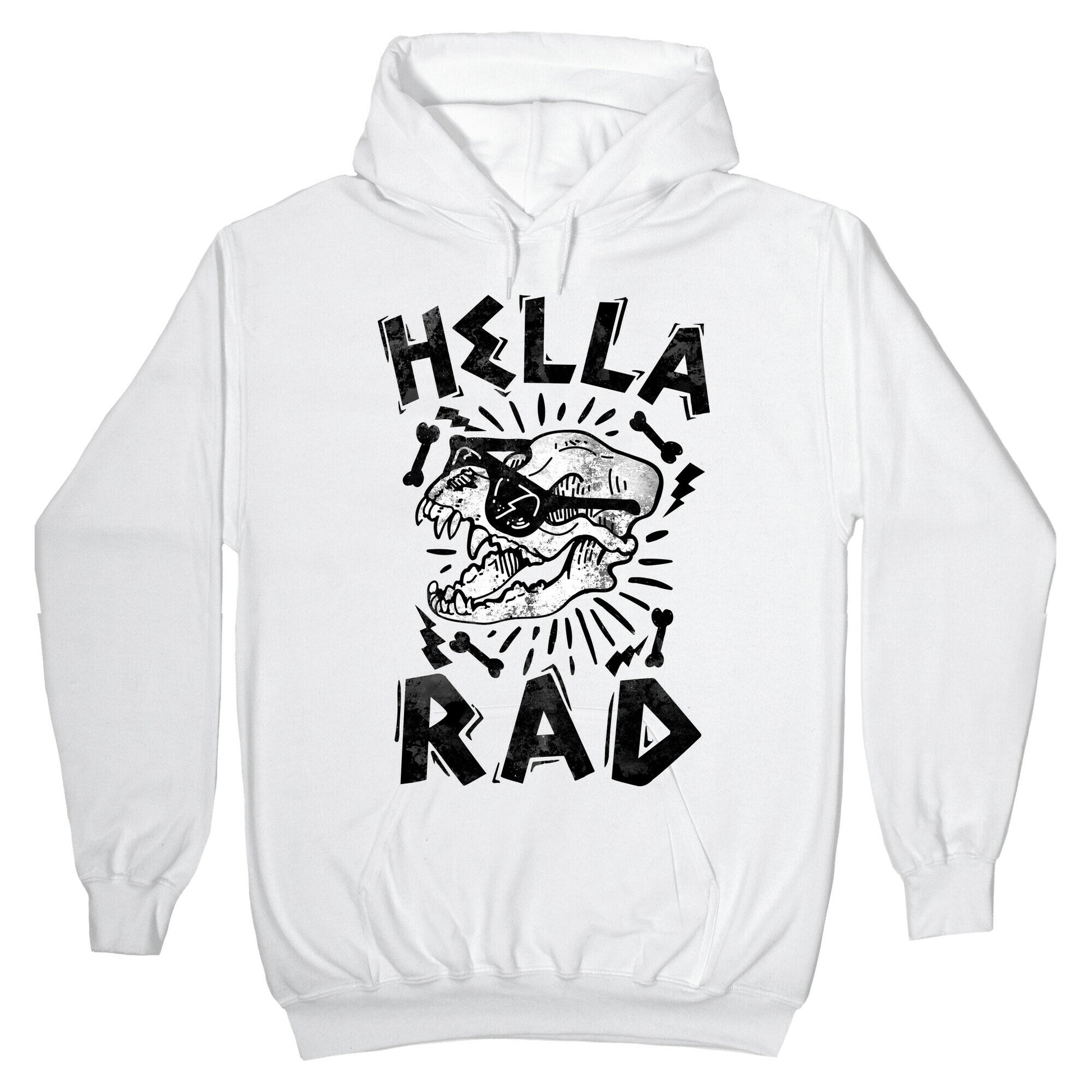 Hella Rad Skull Hoodie