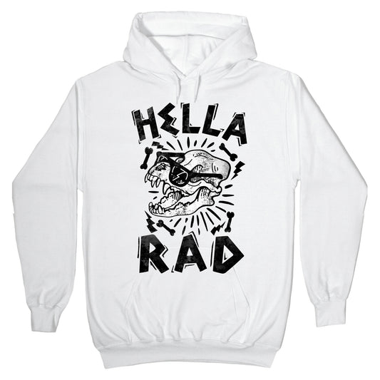 Hella Rad Skull Hoodie