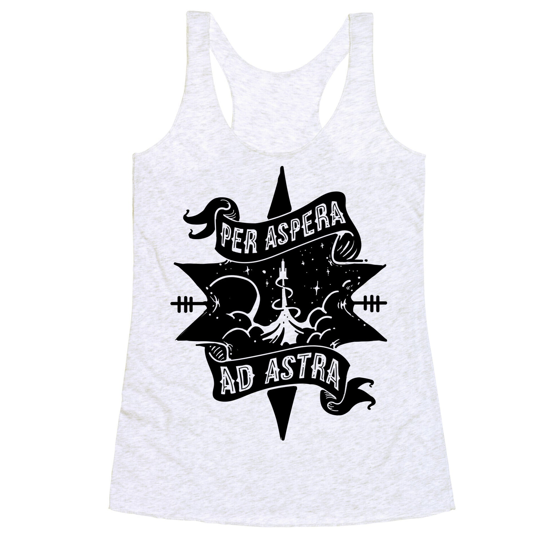 Per Aspera Ad Astra Racerback Tank