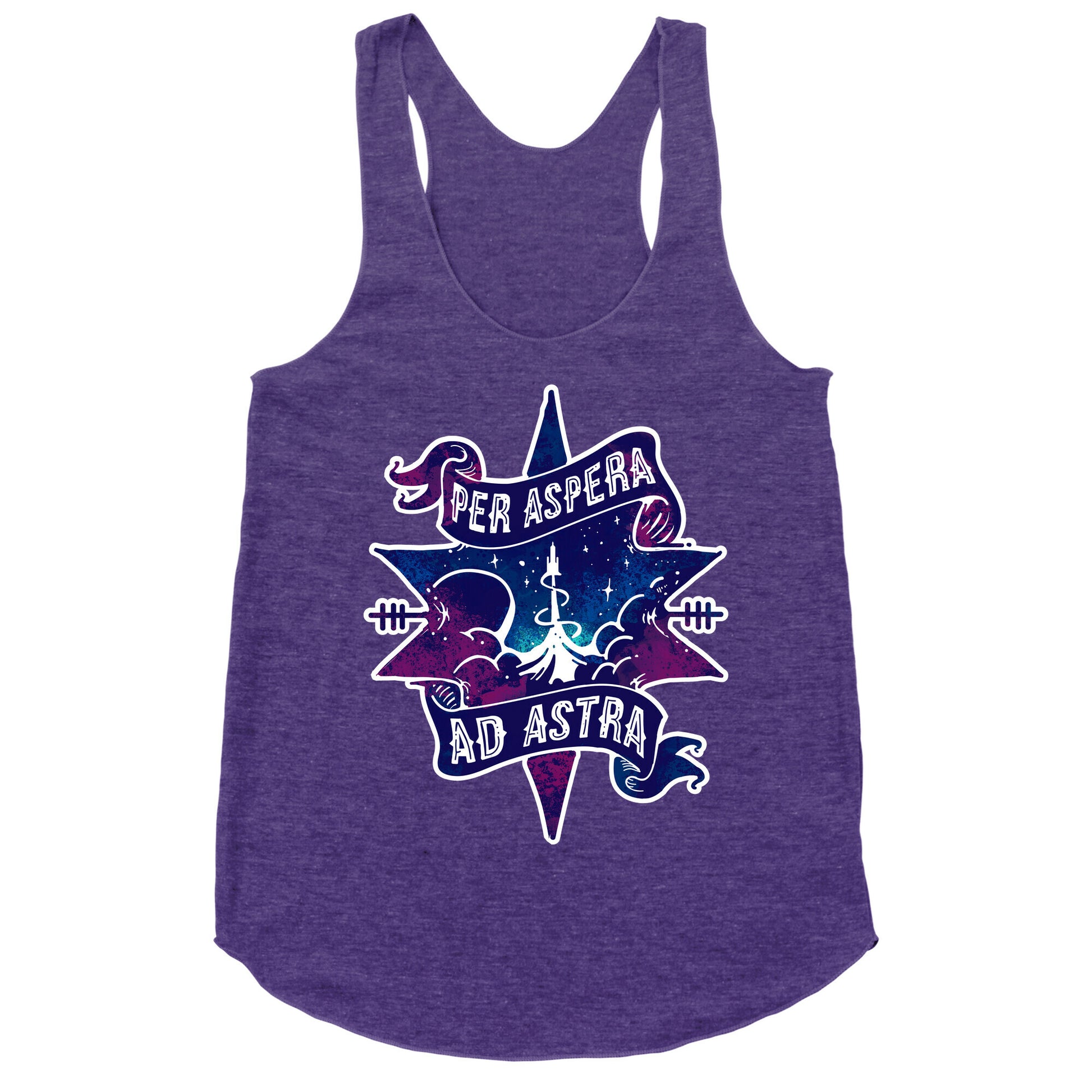 Per Aspera Ad Astra Racerback Tank