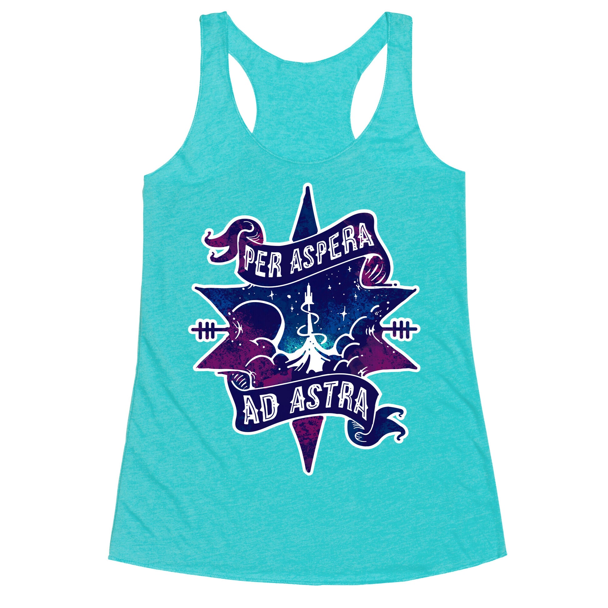 Per Aspera Ad Astra Racerback Tank