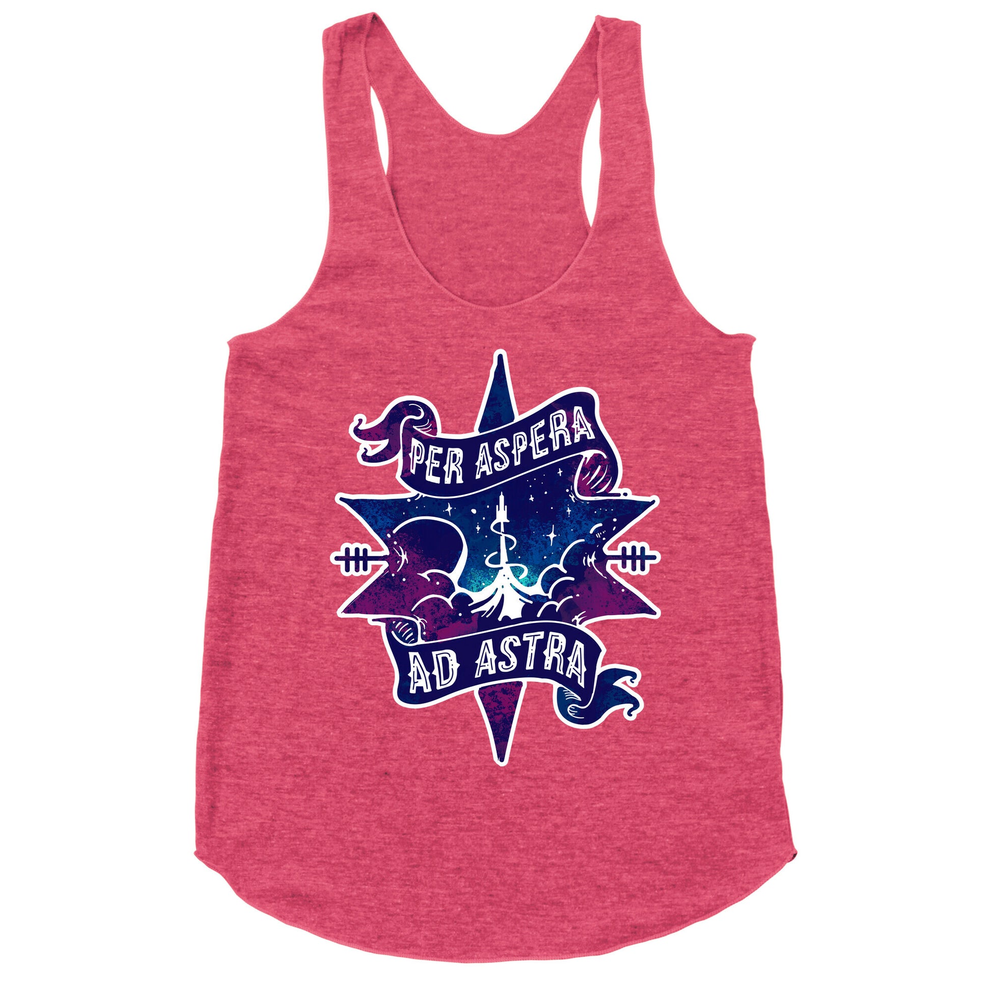 Per Aspera Ad Astra Racerback Tank