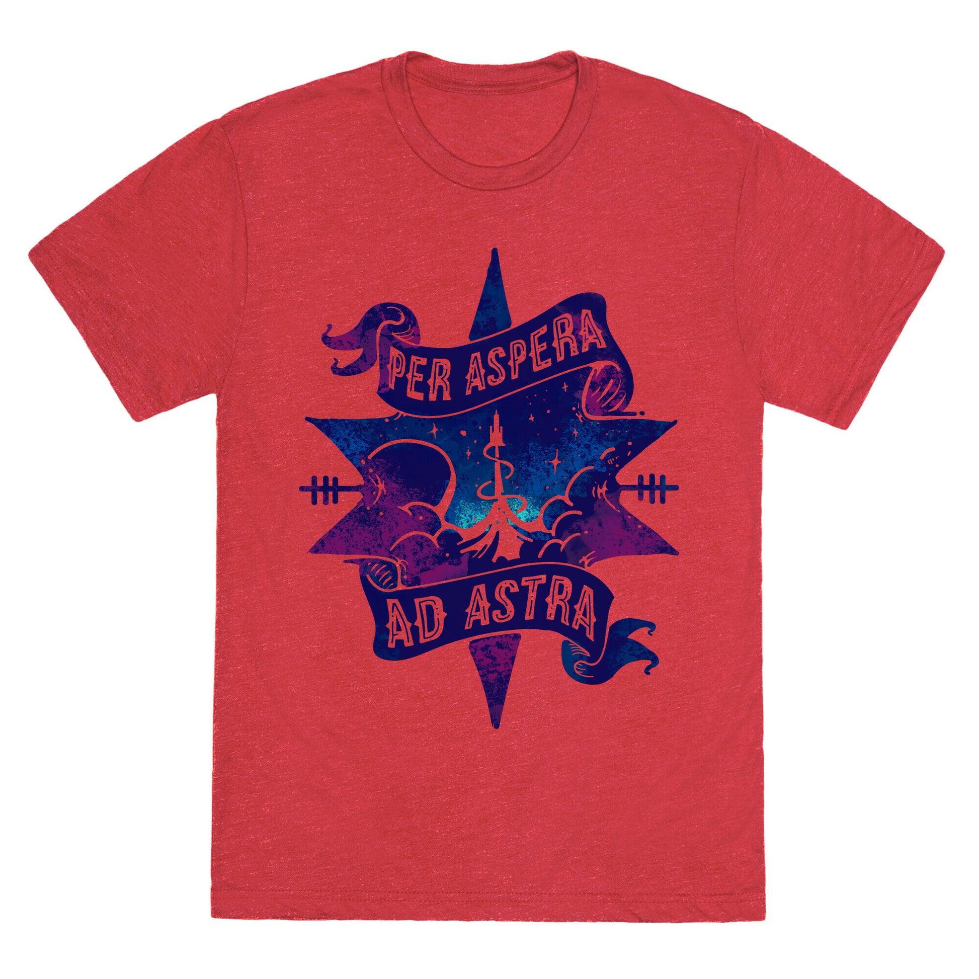 Per Aspera Ad Astra Unisex Triblend Tee